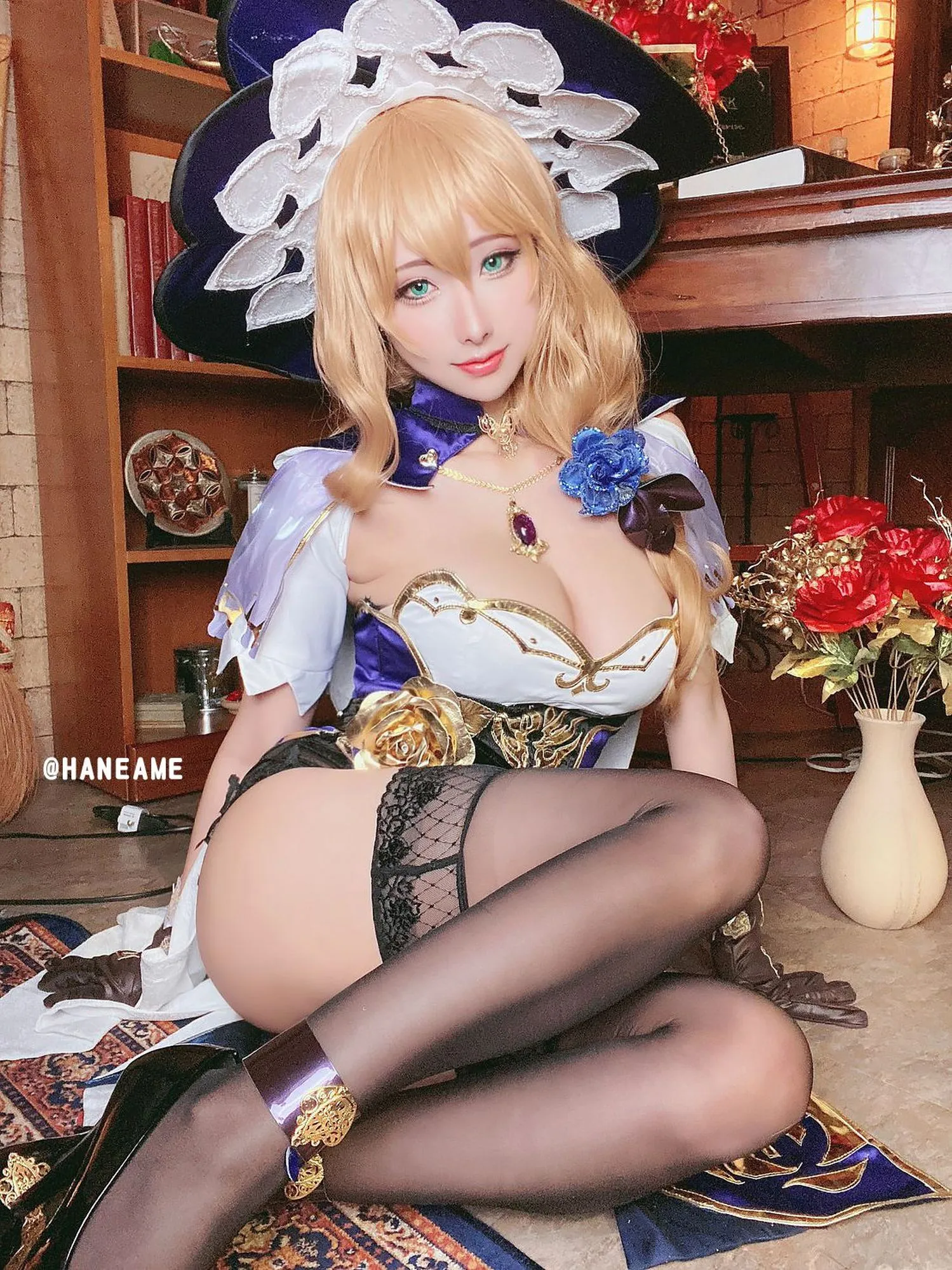 图片[4]-No.080-Genshin Impact Lisa 原神丽莎 [59P]-coswz-cos王者