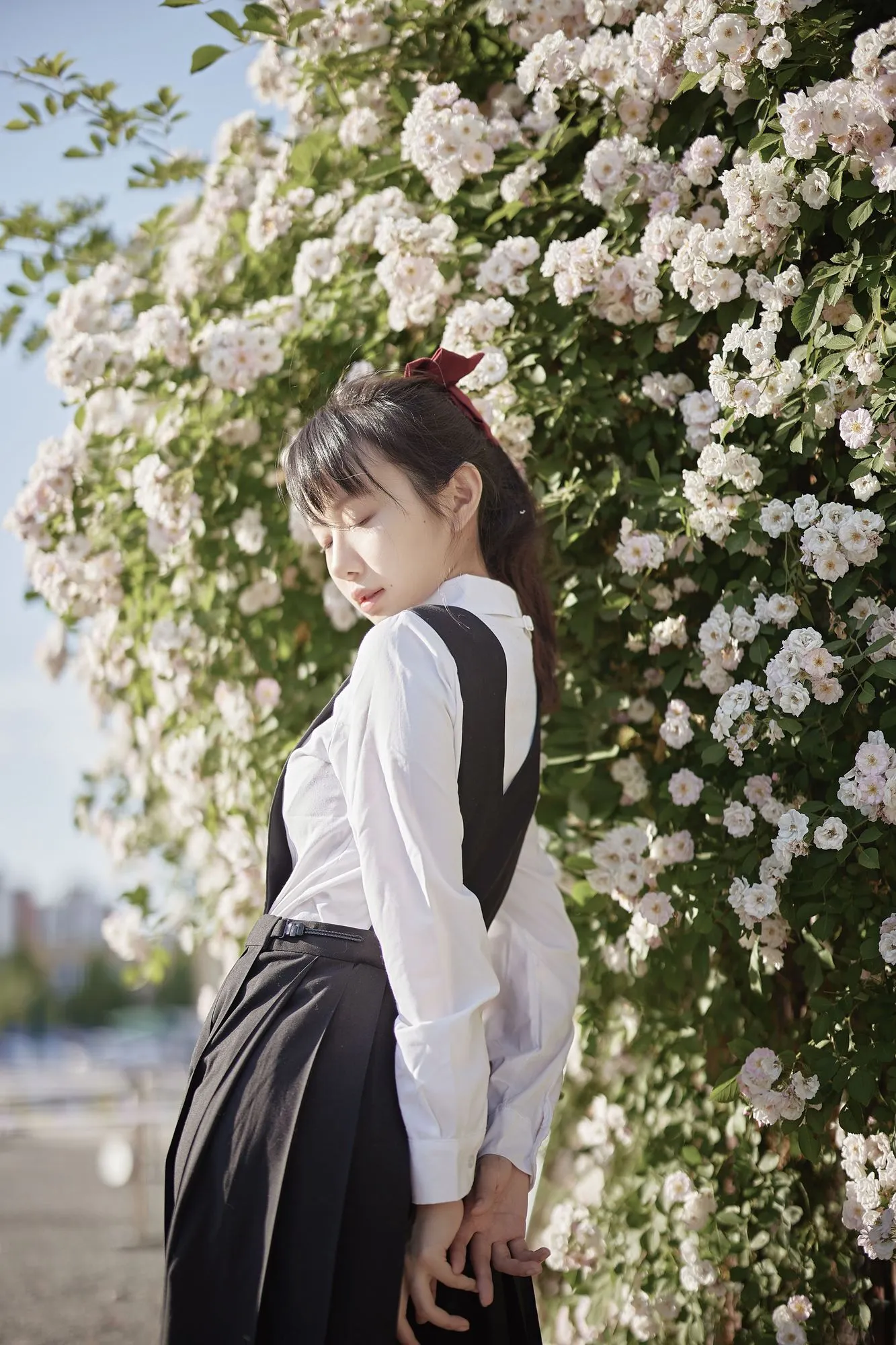 图片[4]-No.085-蔷薇JK [14P]-coswz-cos王者