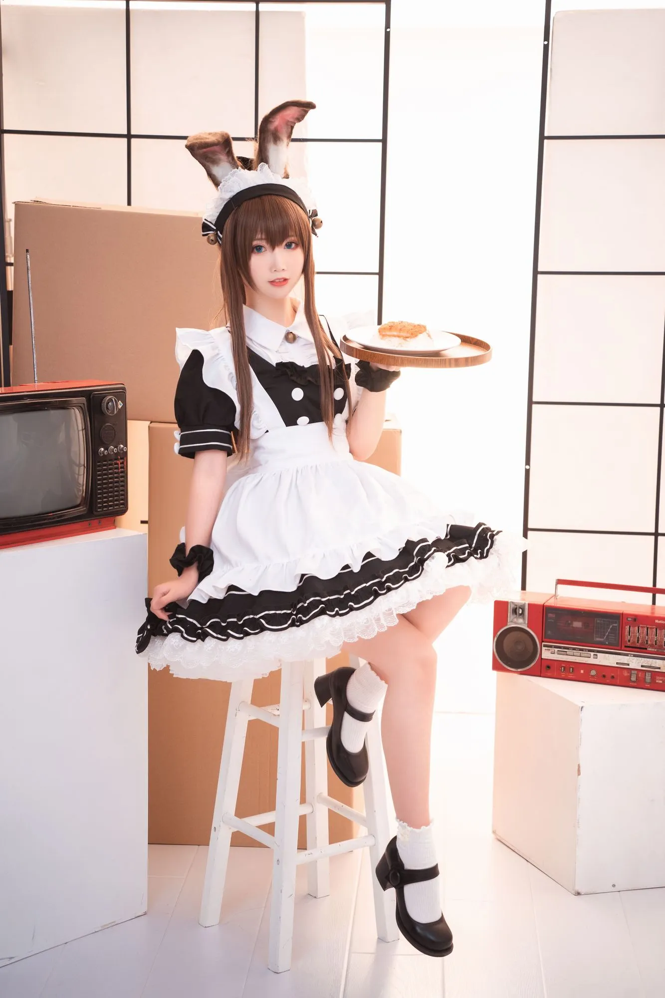 图片[2]-No.087-阿米驴女仆 [23P]-coswz-cos王者
