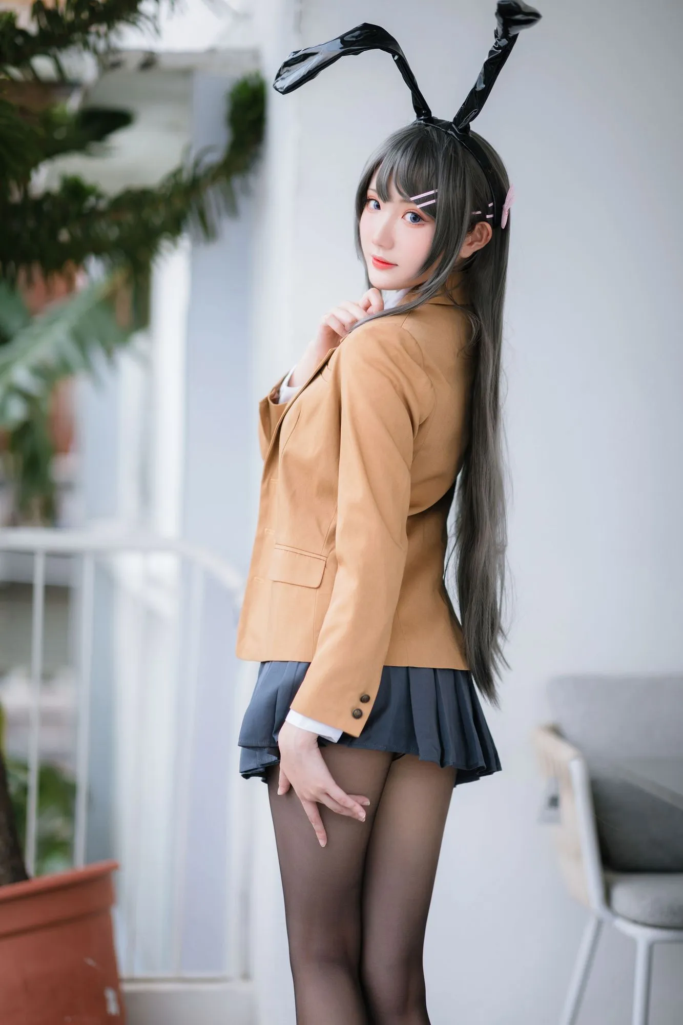 图片[2]-No.088 – 樱岛麻衣 校服 [20P]-coswz-cos王者