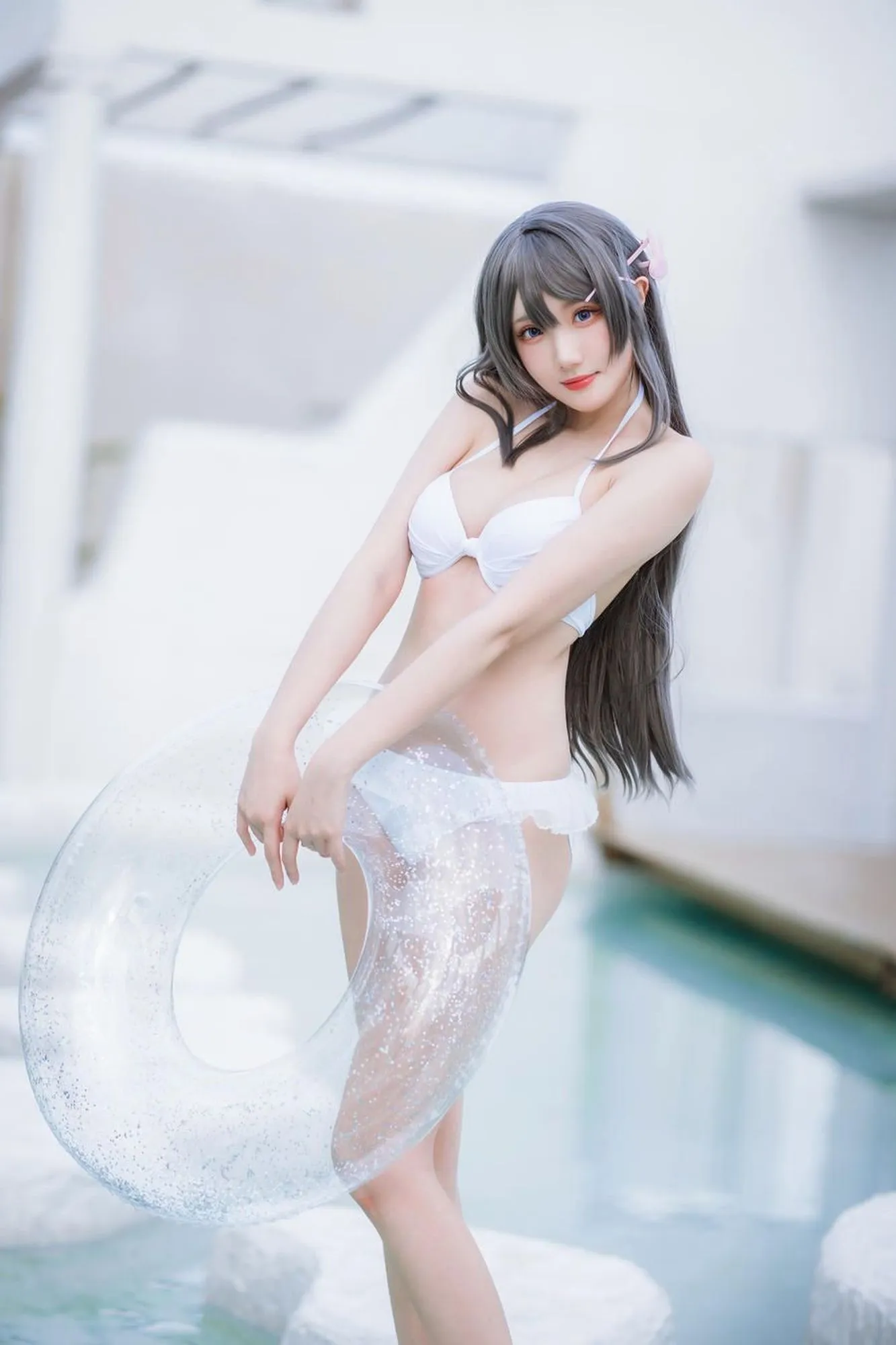 图片[4]-No.089 – 樱岛麻衣 泳装 [28P]-coswz-cos王者