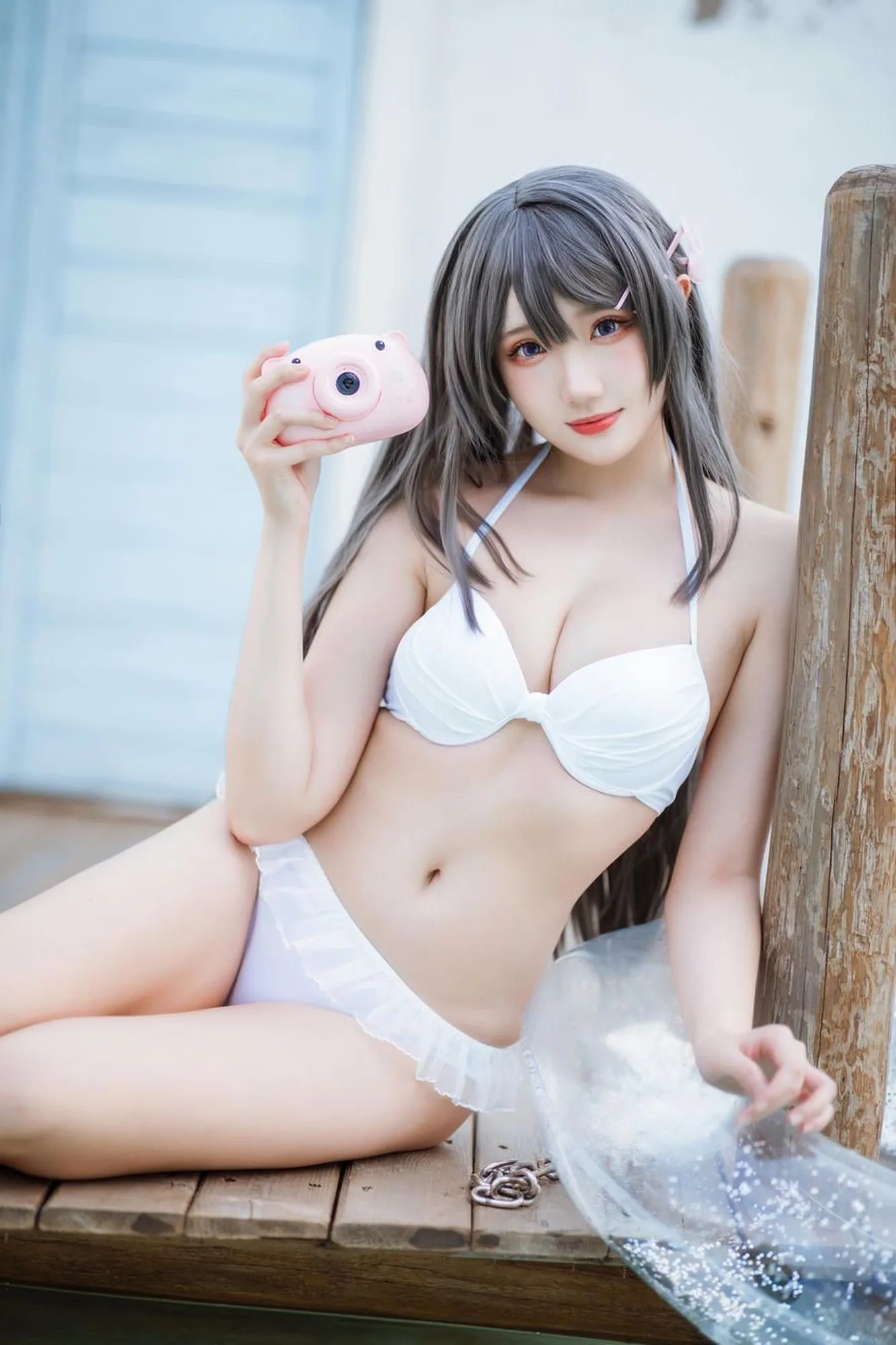 图片[5]-No.089 – 樱岛麻衣 泳装 [28P]-coswz-cos王者