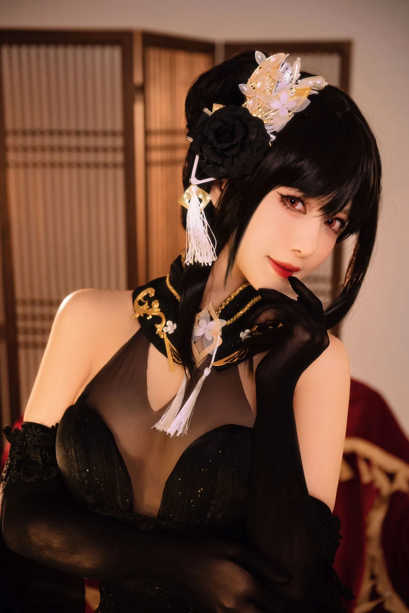 No.091 – 碧蓝航线 镇海 奇奢花苑 [28P]-图妖社