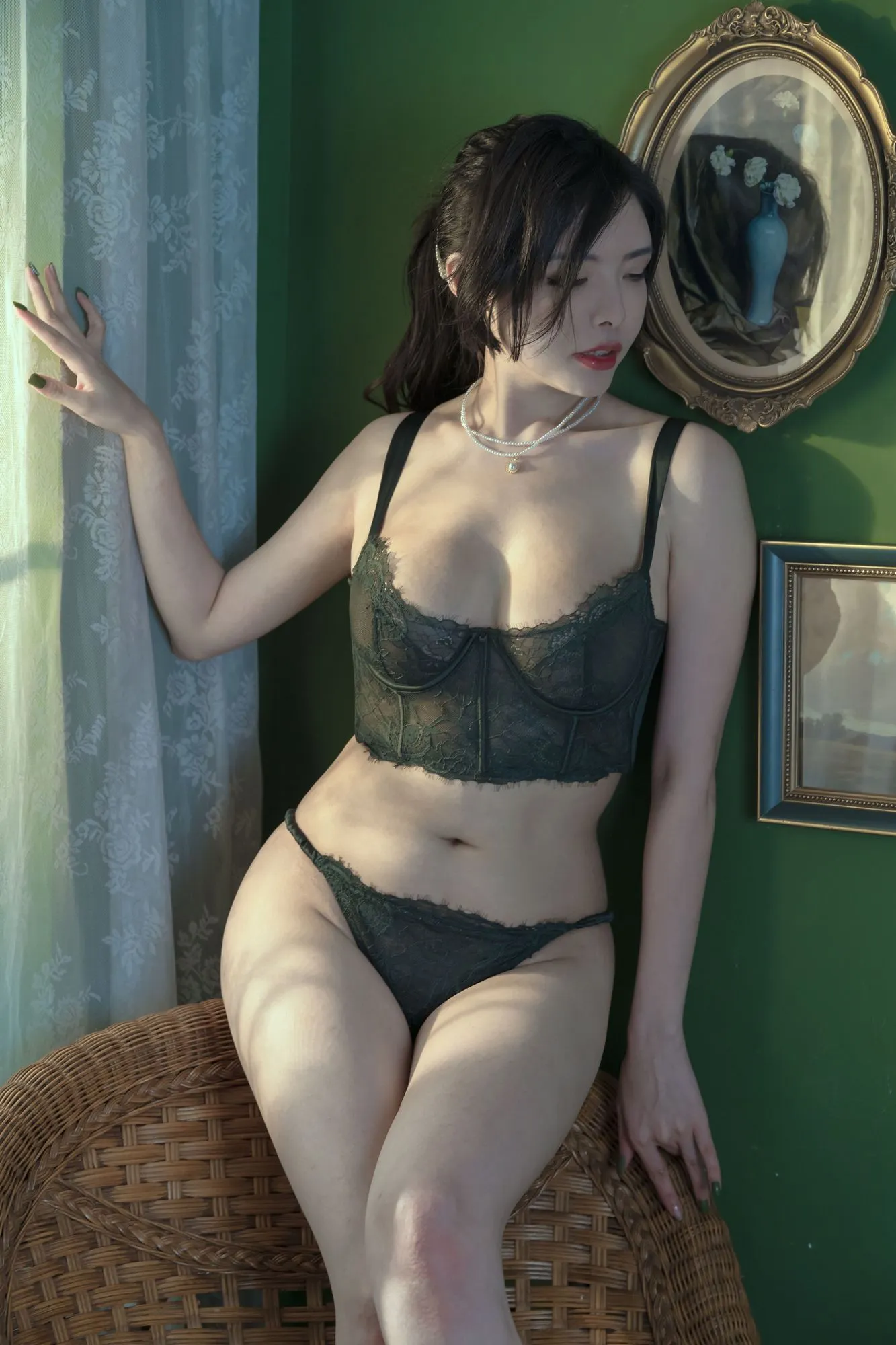 No.093-绿墙 [25P]-图妖社
