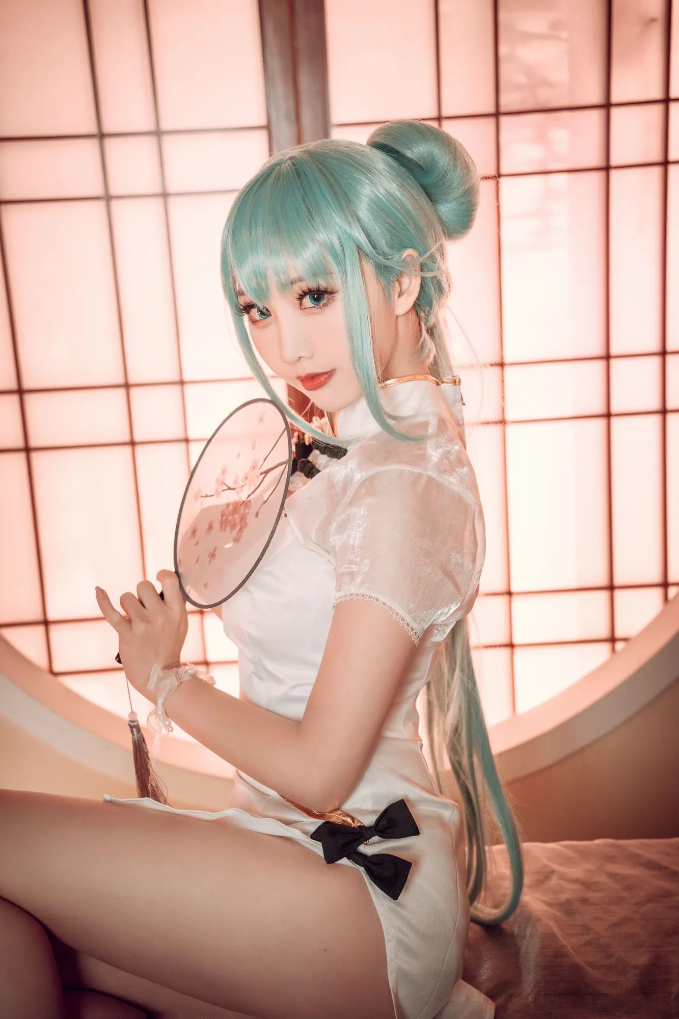 图片[2]-No.096-初音旗袍 [28P]-coswz-cos王者