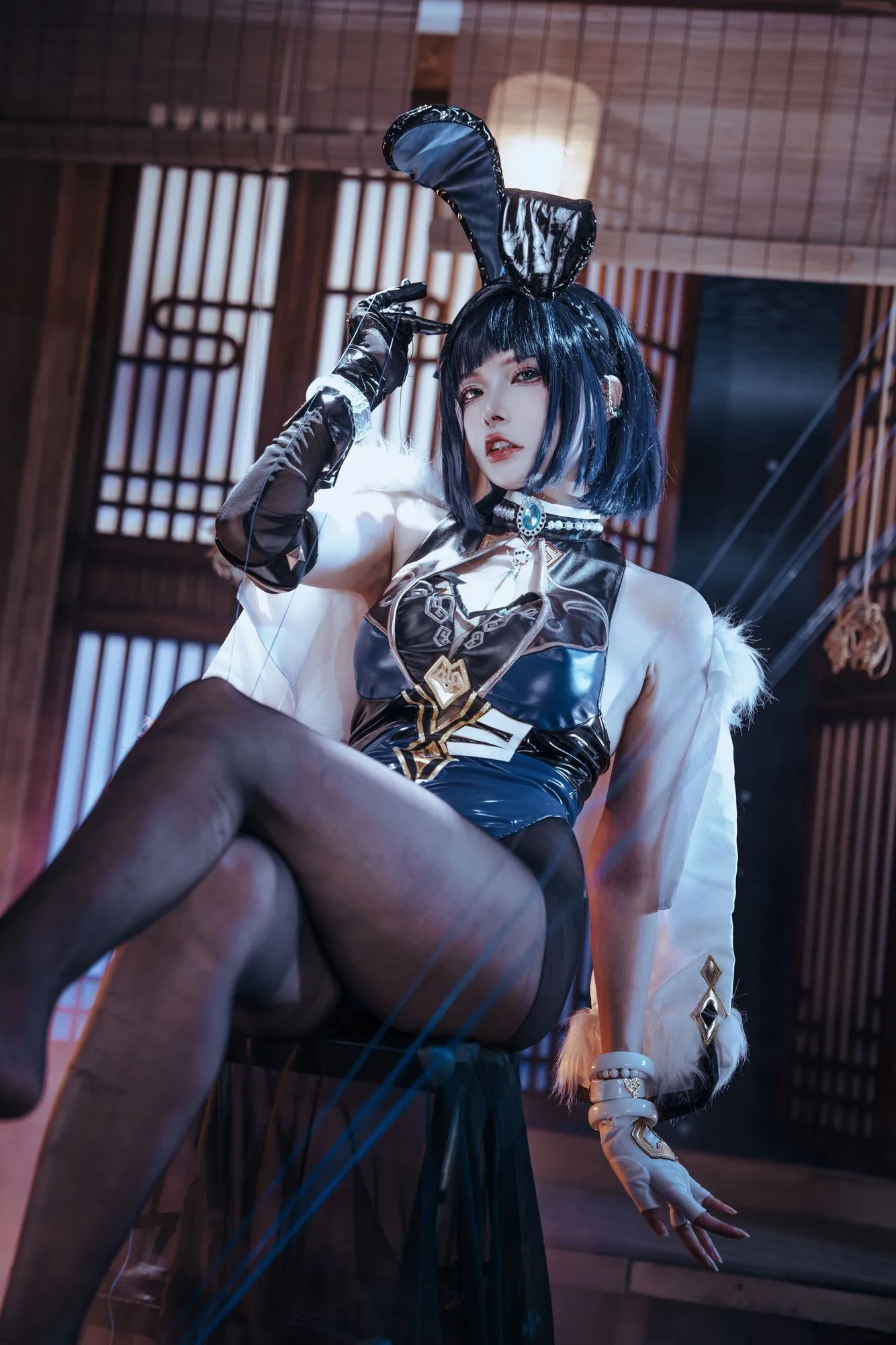 图片[5]-No.109 – 夜兰 兔女郎 [92P]-coswz-cos王者
