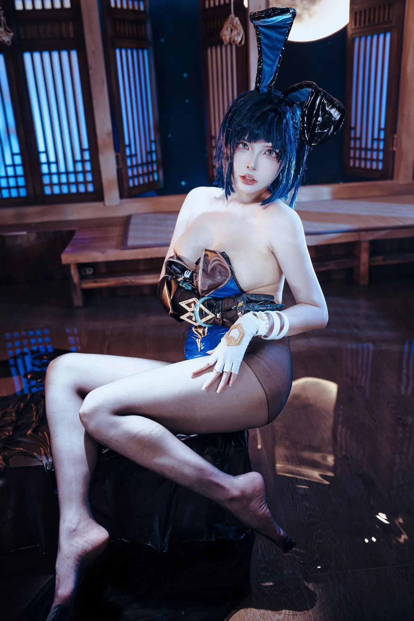 图片[2]-No.109 – 夜兰 兔女郎 [92P]-coswz-cos王者