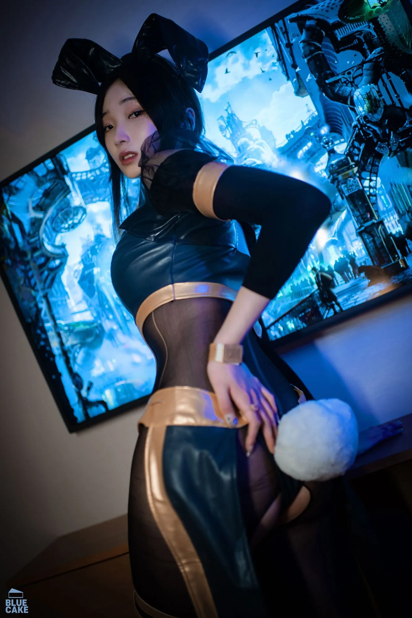 图片[3]-No.110 – [BLUECAKE] Camille Code Name BUNNY [80P]-coswz-cos王者
