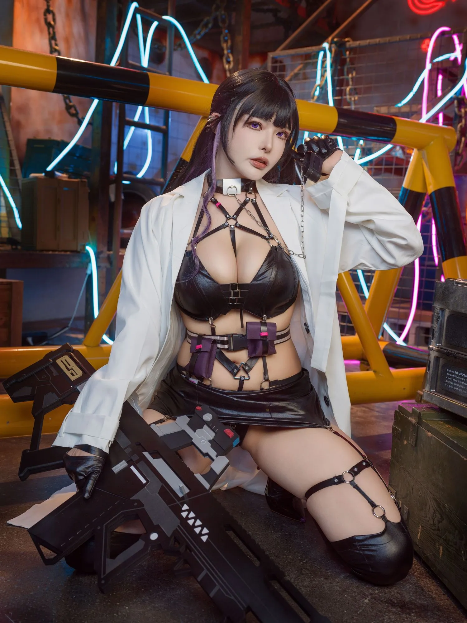 图片[3]-No.113 – 米哈拉+尤妮 (&Natsuko_夏夏子) [74P 1V]-coswz-cos王者
