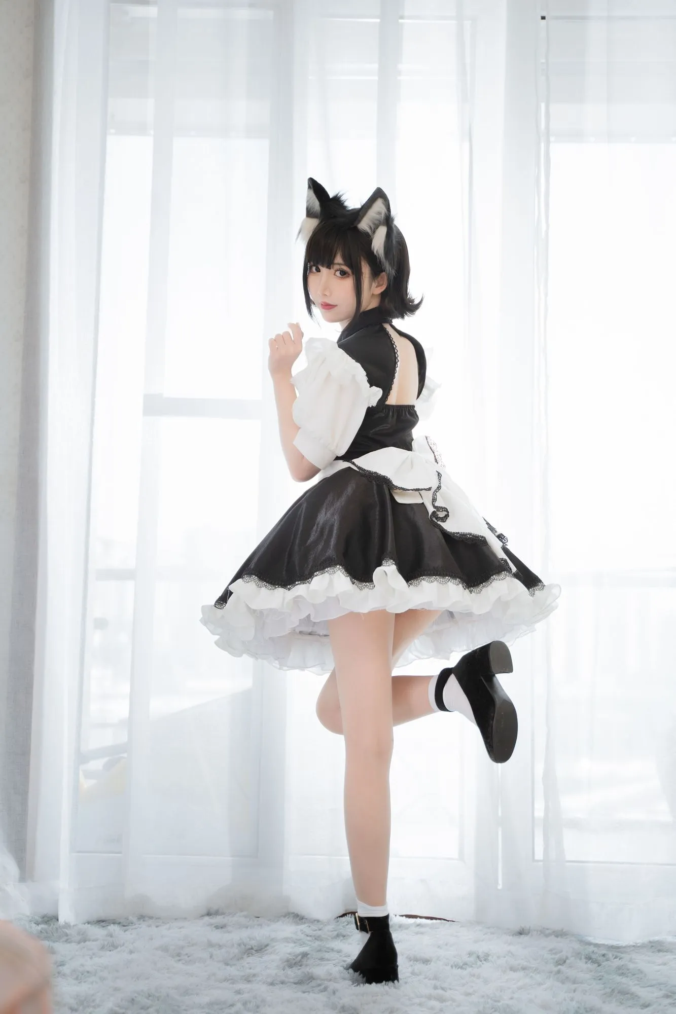 图片[4]-No.115-开胸女仆 [17P]-coswz-cos王者