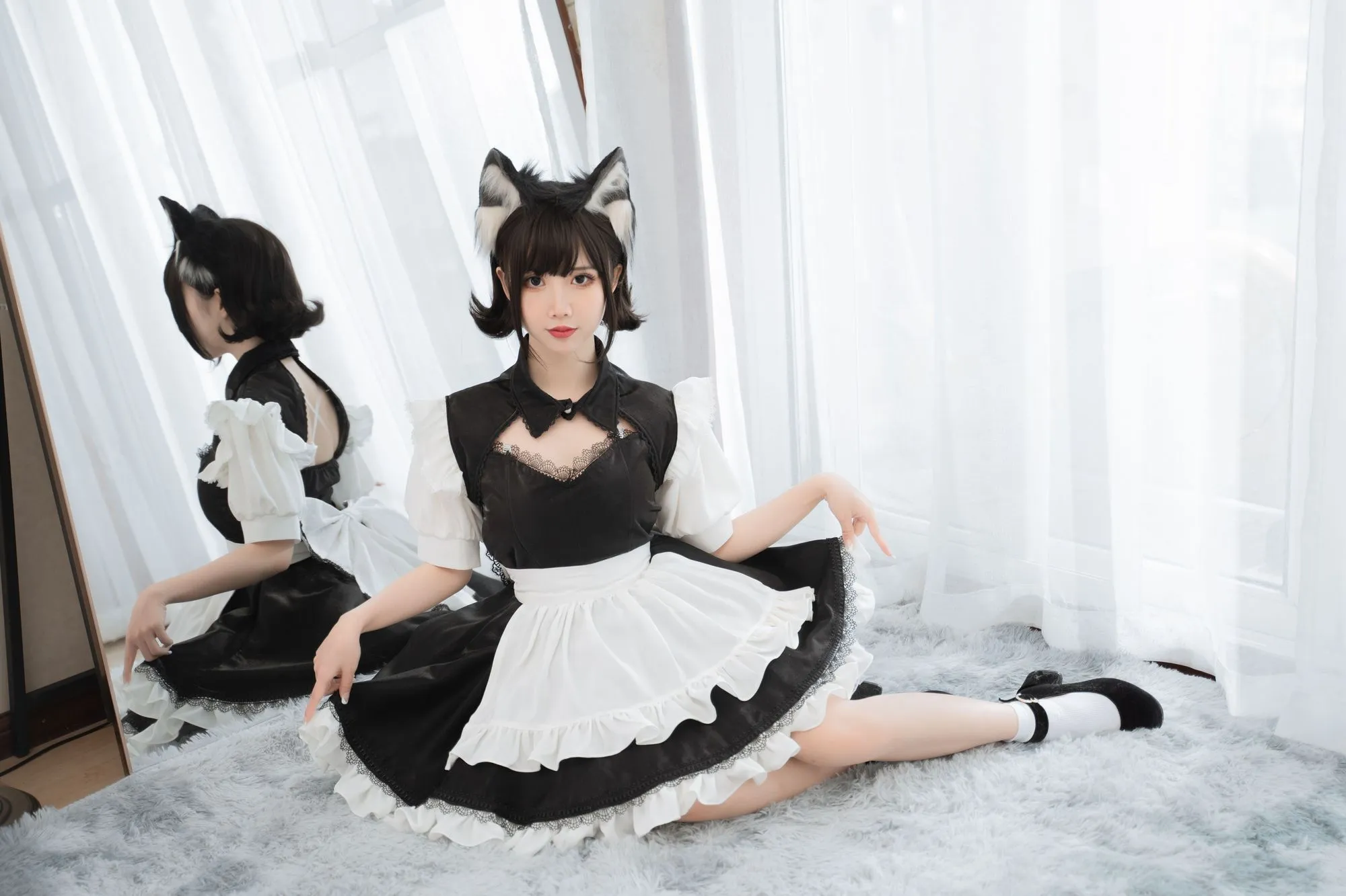 图片[2]-No.115-开胸女仆 [17P]-coswz-cos王者