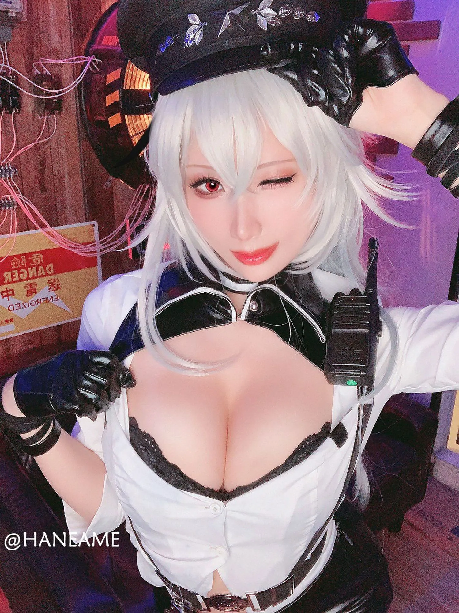 图片[4]-No.124-AzurLane GangutPolice 甘古特警察 [21P]-coswz-cos王者