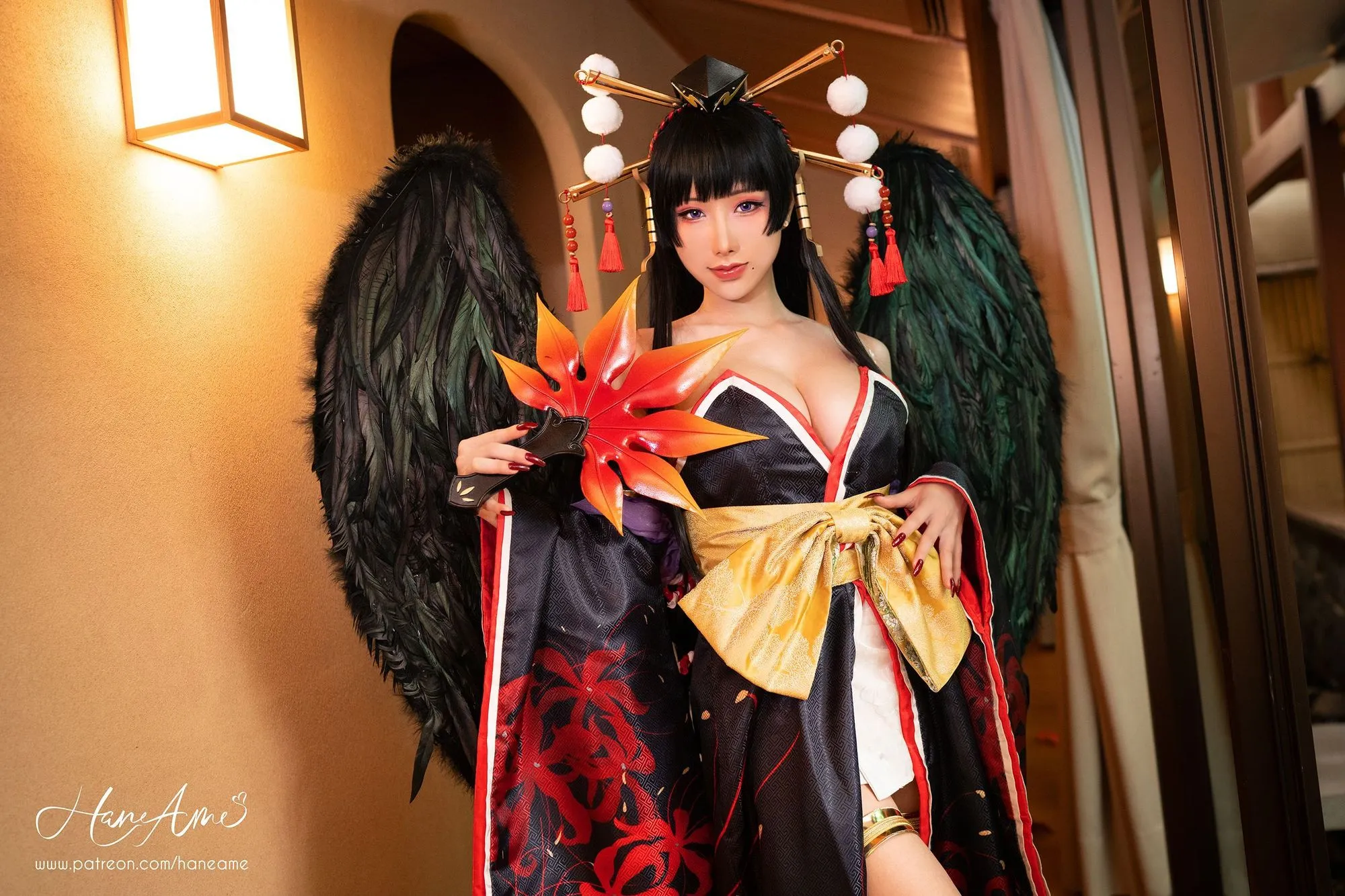 图片[4]-No.125-Nyotengu 女天狗 [101P 2V]-coswz-cos王者