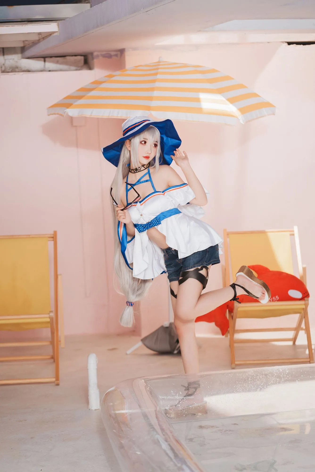 图片[4]-No.128 – 斯卡蒂泳装 [18P]-coswz-cos王者