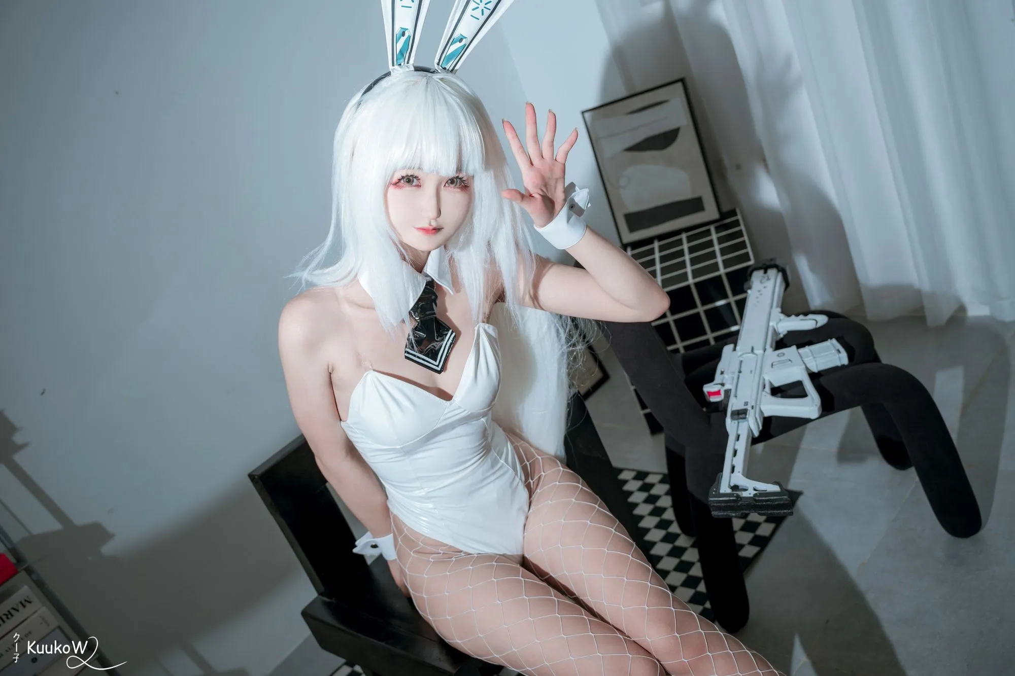 图片[3]-No.133 – 2023.08 Nikke Goddess of Victory Blanc [34P]-coswz-cos王者