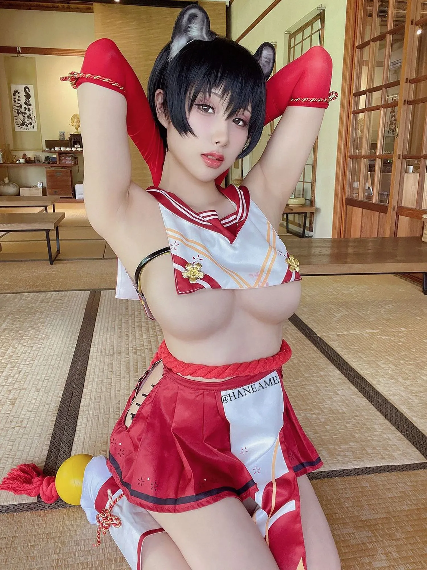 图片[4]-No.136-Blue Archive Tsubaki 樁 [38P]-coswz-cos王者