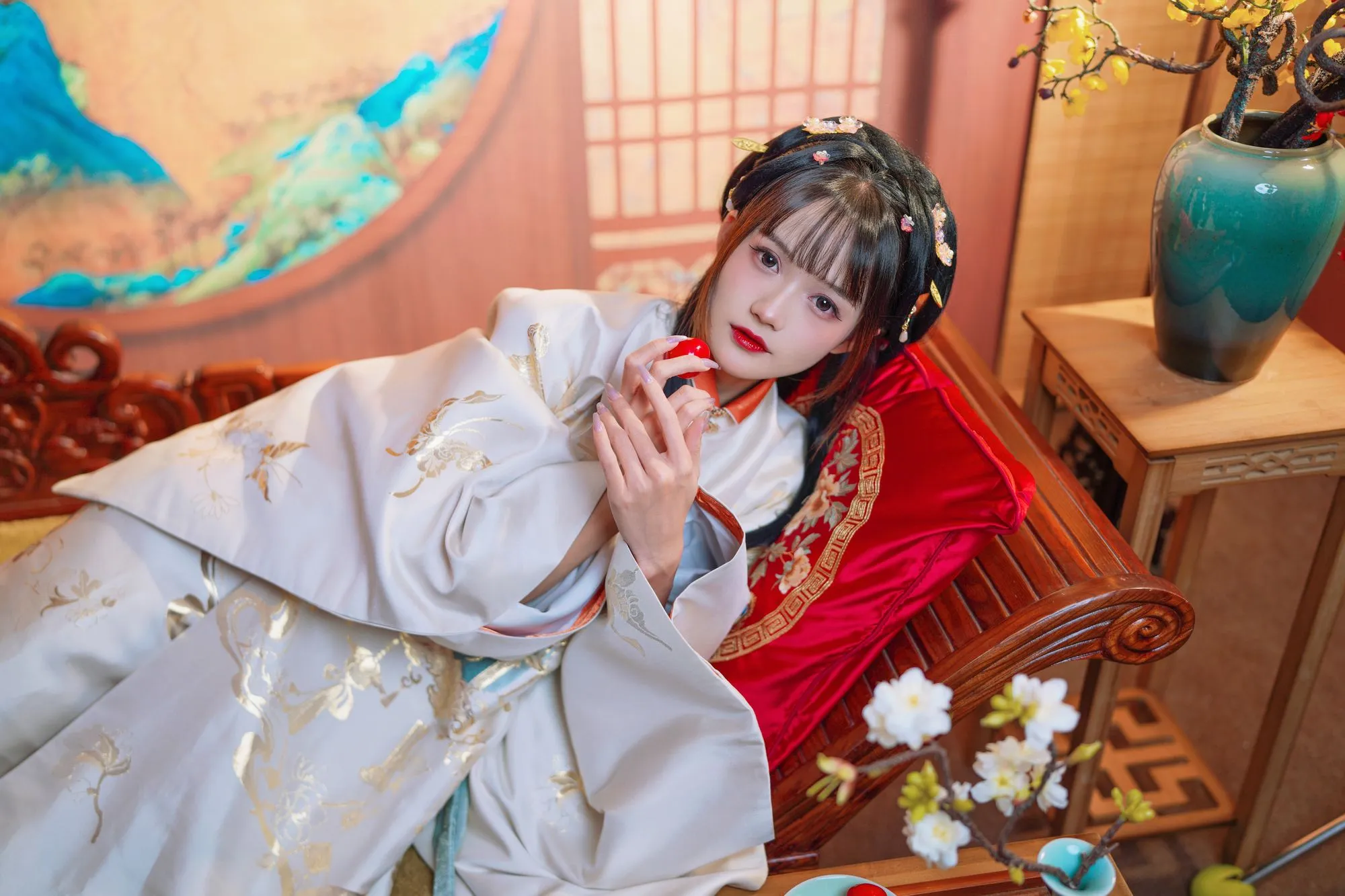 图片[3]-No.138 – 小轩窗，正梳妆 [38P]-coswz-cos王者