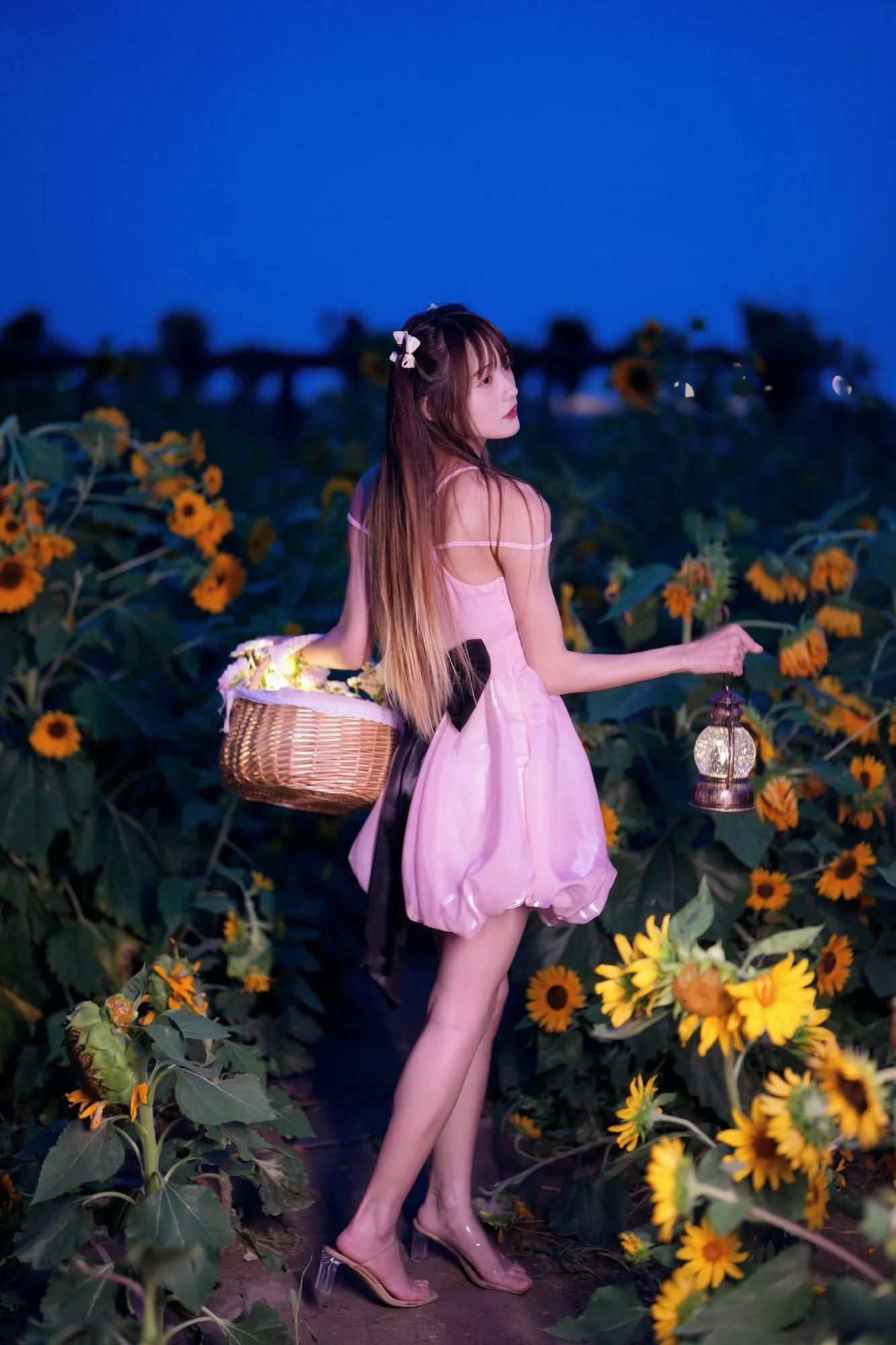 图片[6]-No.146 – 蓝调向日葵少女 [28P]-coswz-cos王者