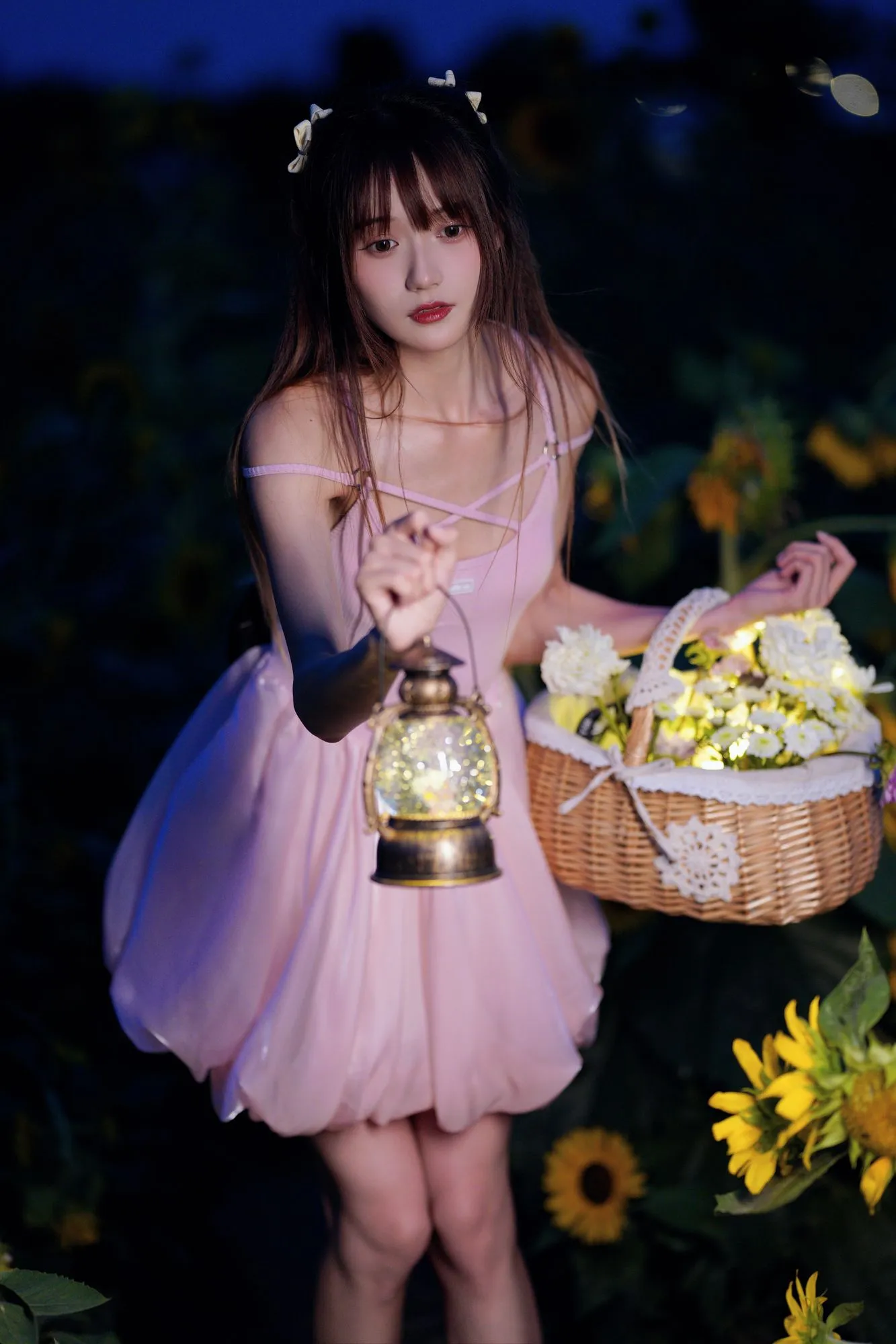 图片[4]-No.146 – 蓝调向日葵少女 [28P]-coswz-cos王者