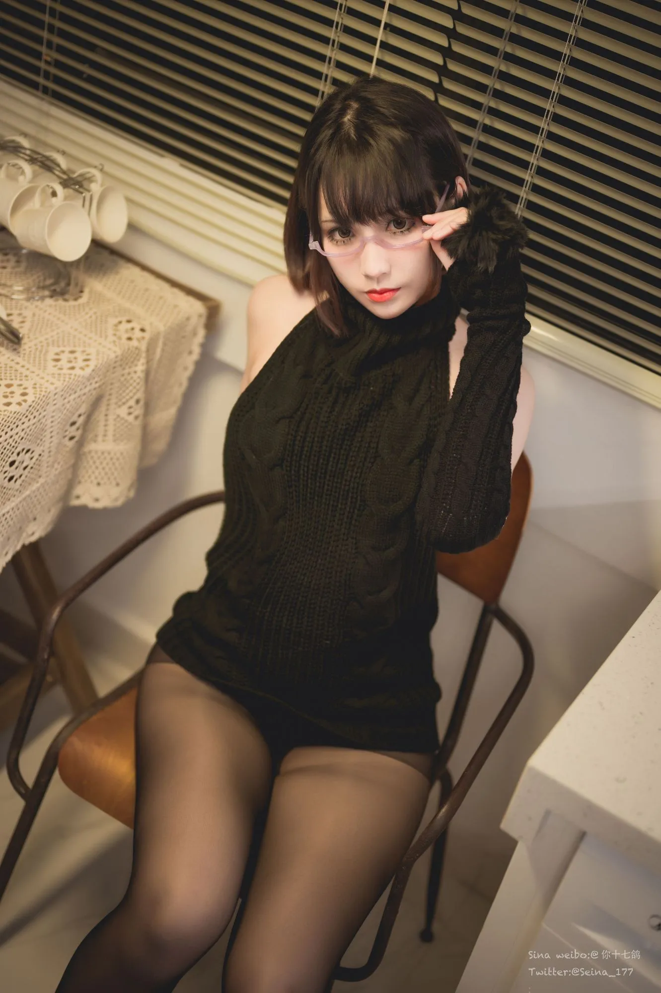 No.002 – 宿醉毛衣 [41P]-图妖社