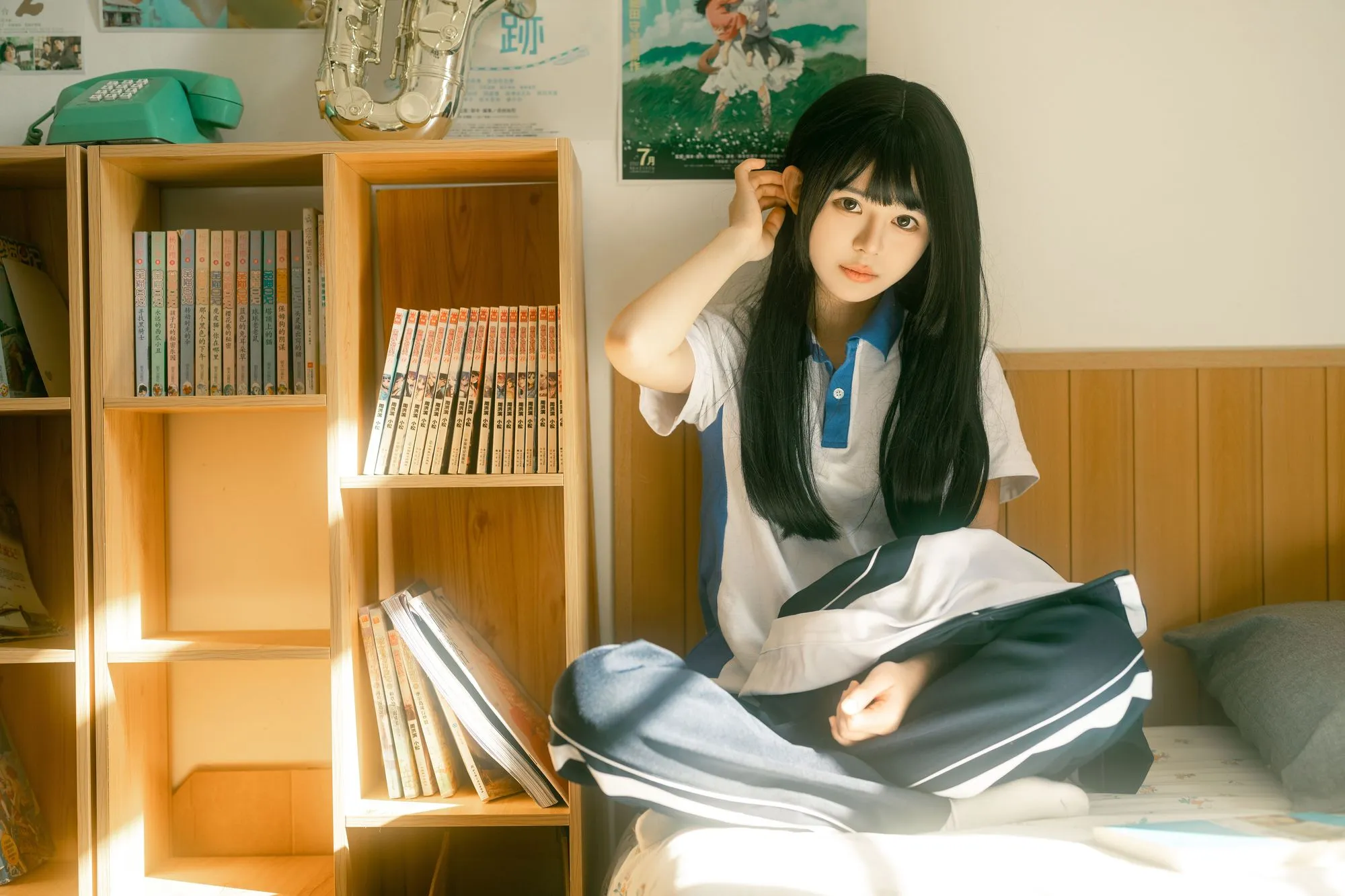 图片[3]-No.002 – 居家少女 [40P]-coswz-cos王者