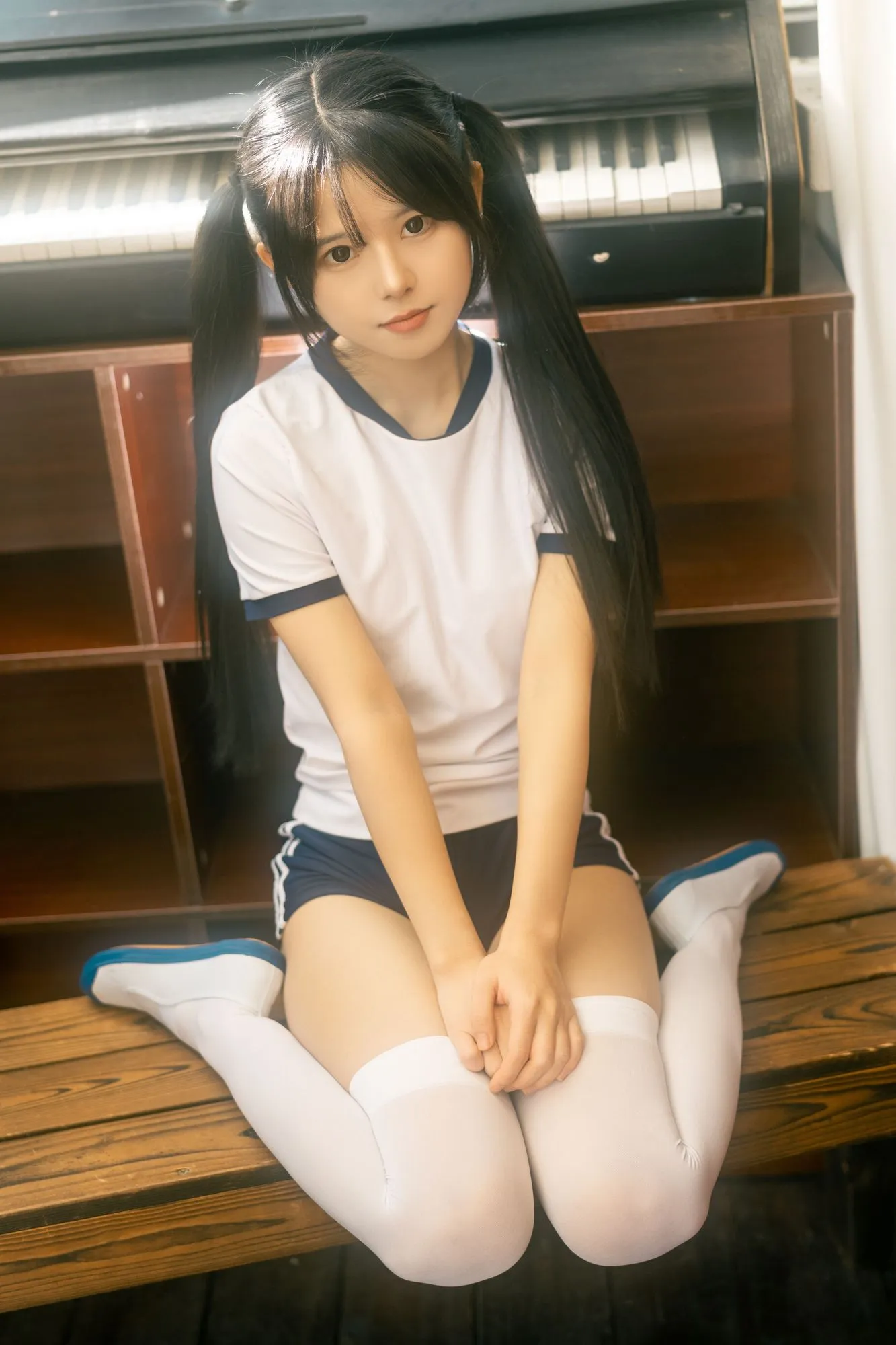 No.003 – 春の更衣室 体操服 [47P]-图妖社