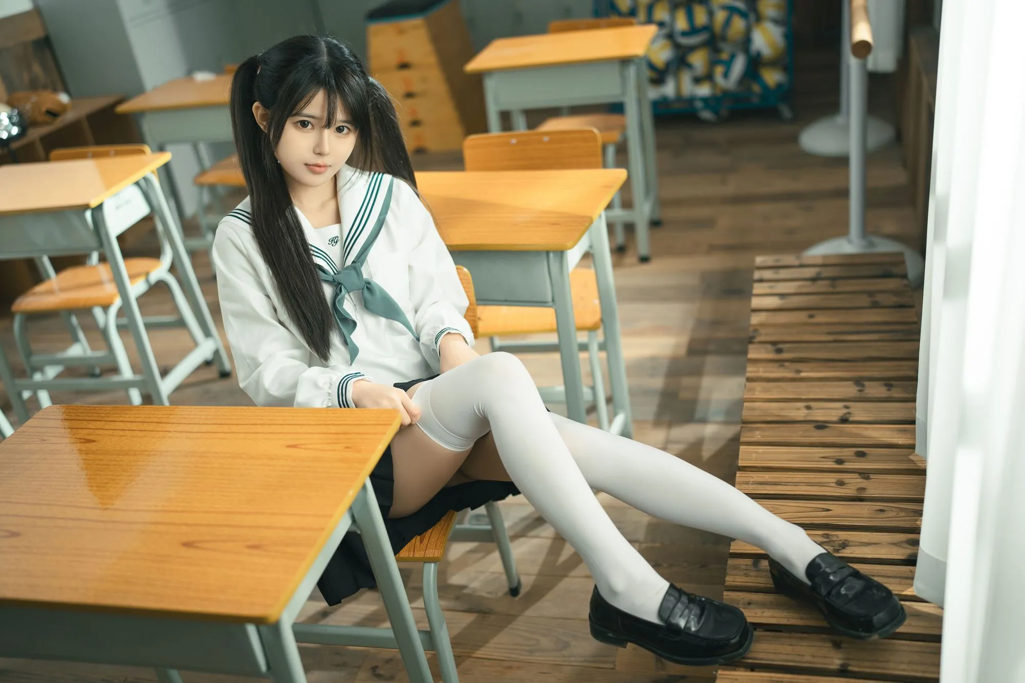 图片[3]-No.006 – 授课中 [57P]-coswz-cos王者