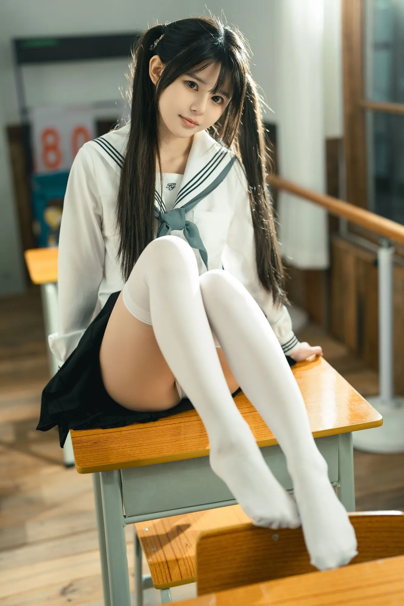 图片[2]-No.006 – 授课中 [57P]-coswz-cos王者