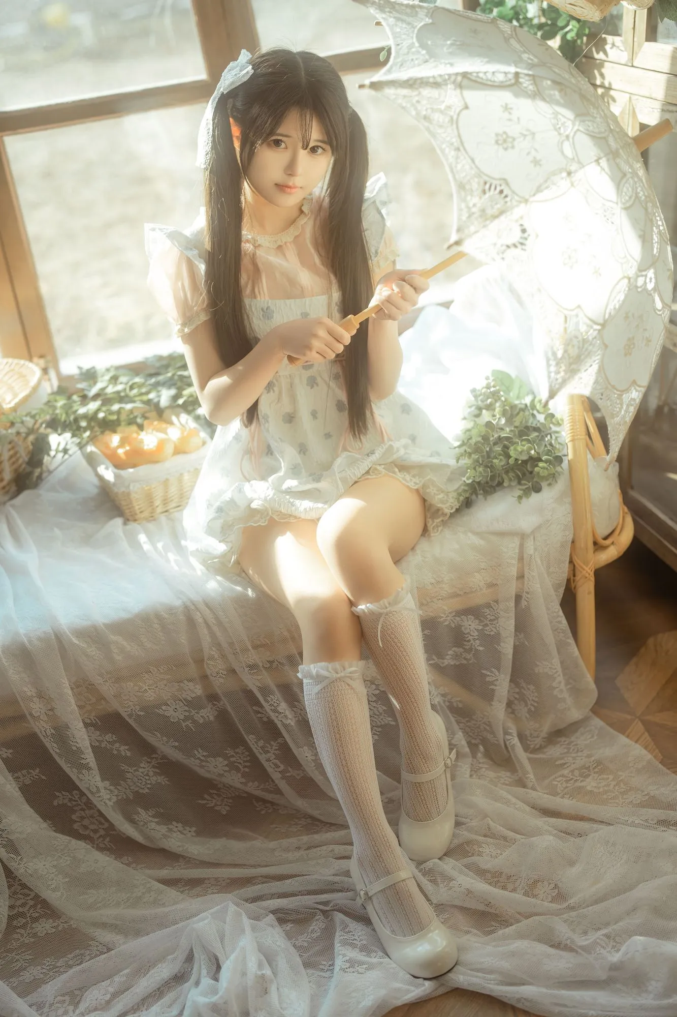 图片[5]-No.007 – 花房 小裙子 [54P]-coswz-cos王者