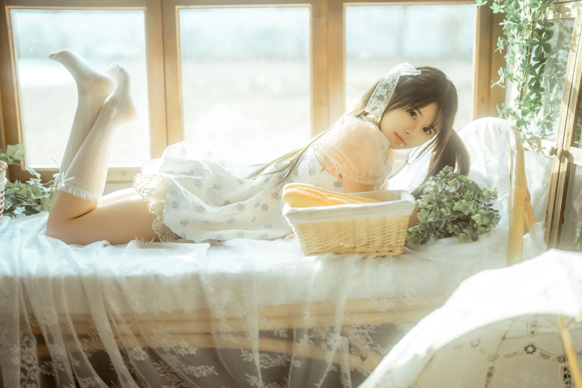 No.007 – 花房 小裙子 [54P]-图妖社