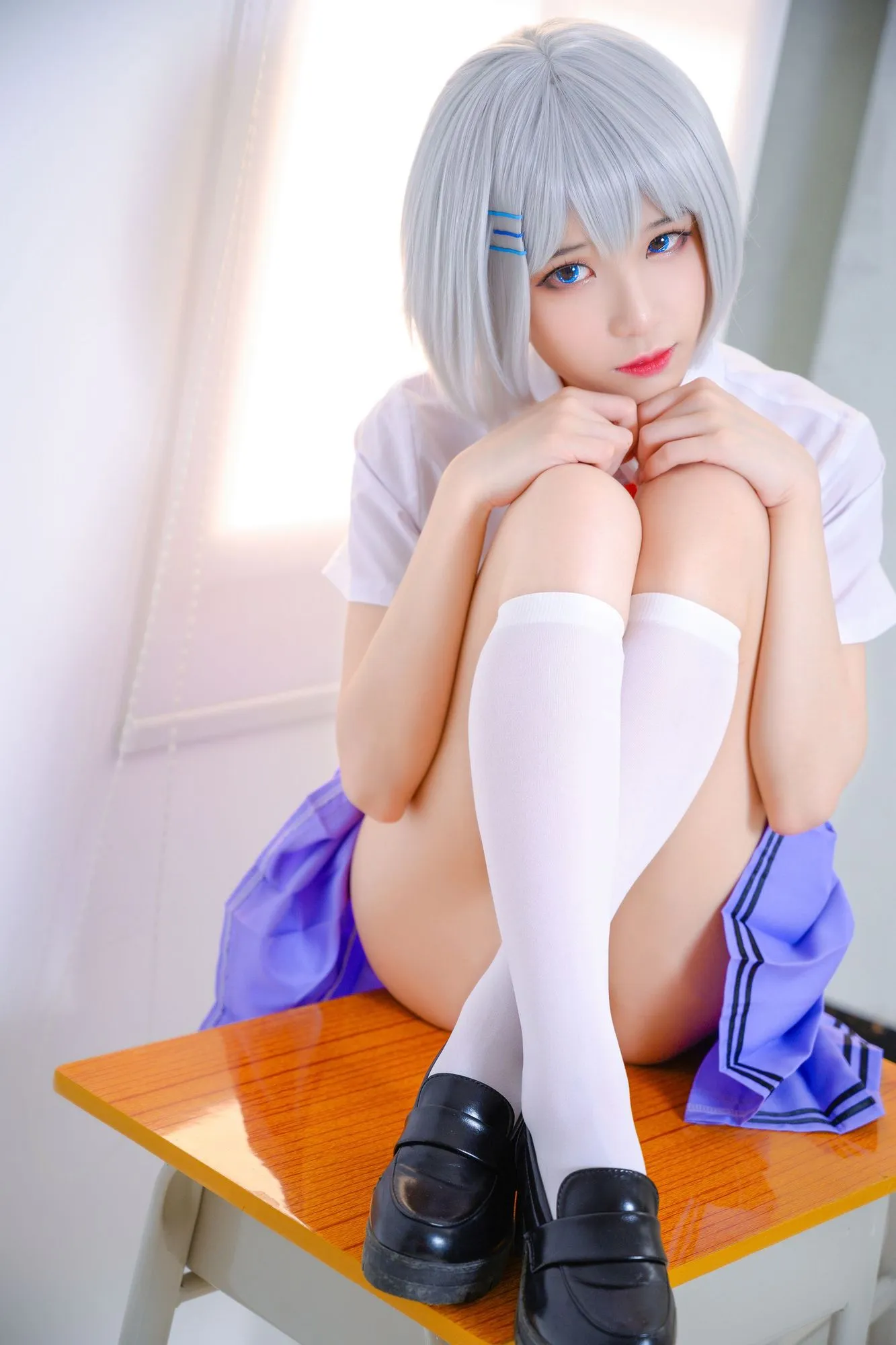 No.008 – 鸢一折纸 校服 [12P]-图妖社