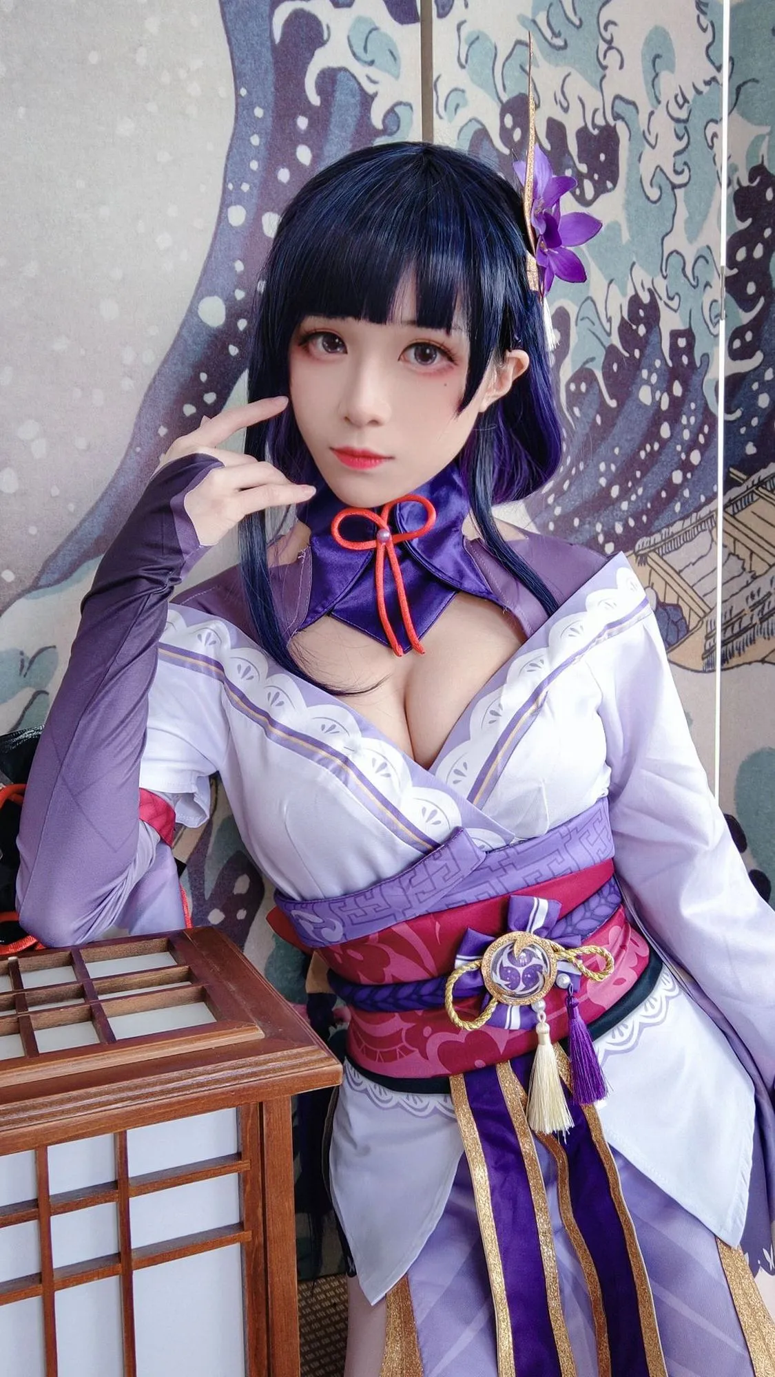 图片[2]-No.010 – 原神 雷电将军 [9P]-coswz-cos王者