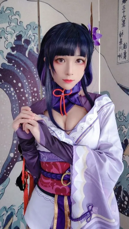 图片[4]-No.010 – 原神 雷电将军 [9P]-coswz-cos王者