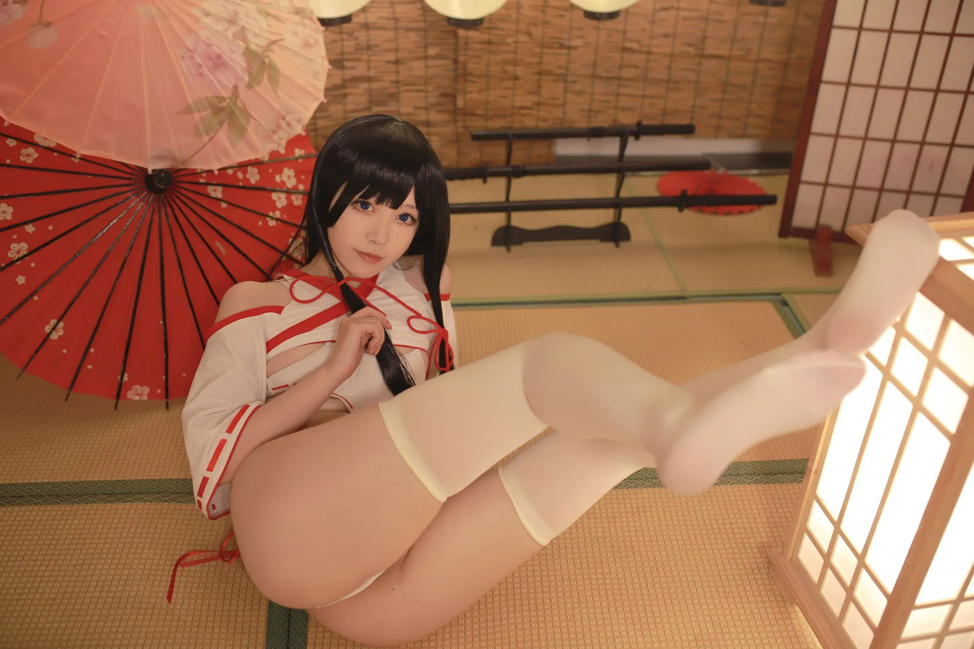 图片[3]-No.012 – ビッチ巫女 [31P]-coswz-cos王者