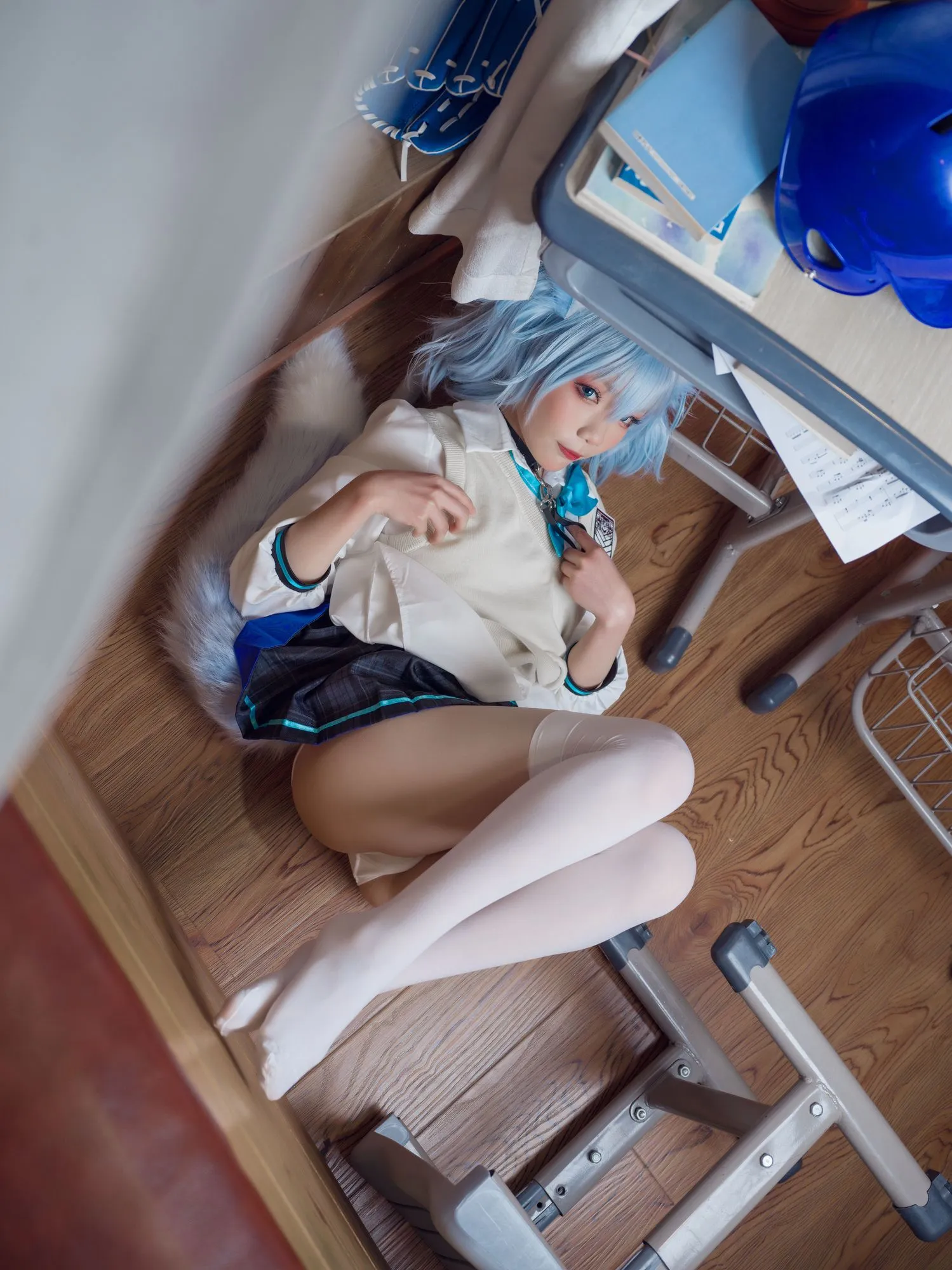 图片[2]-No.013 – PA15校服 [38P]-coswz-cos王者