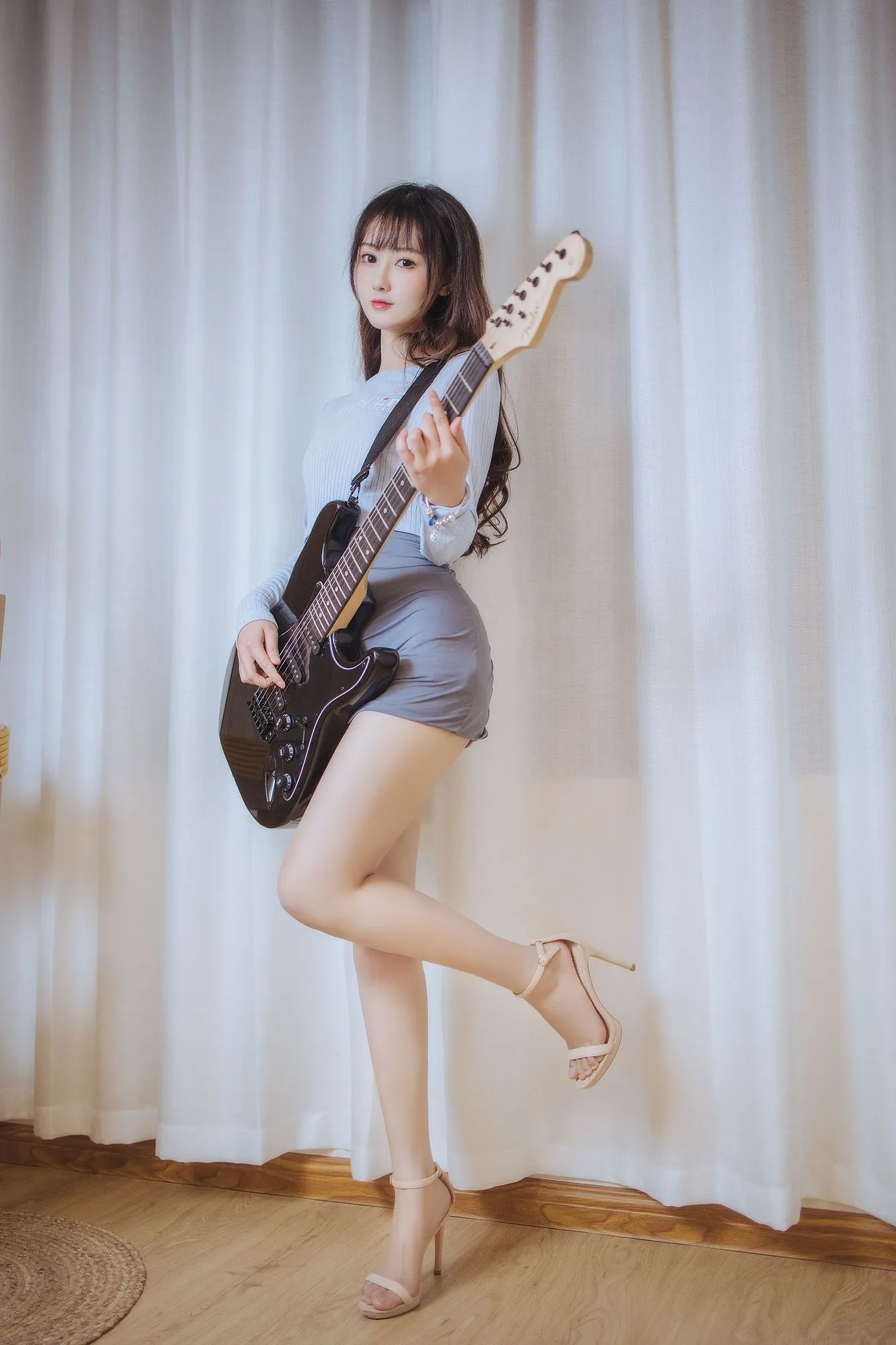图片[4]-No.013 – 吉他妹妹 [43P]-coswz-cos王者
