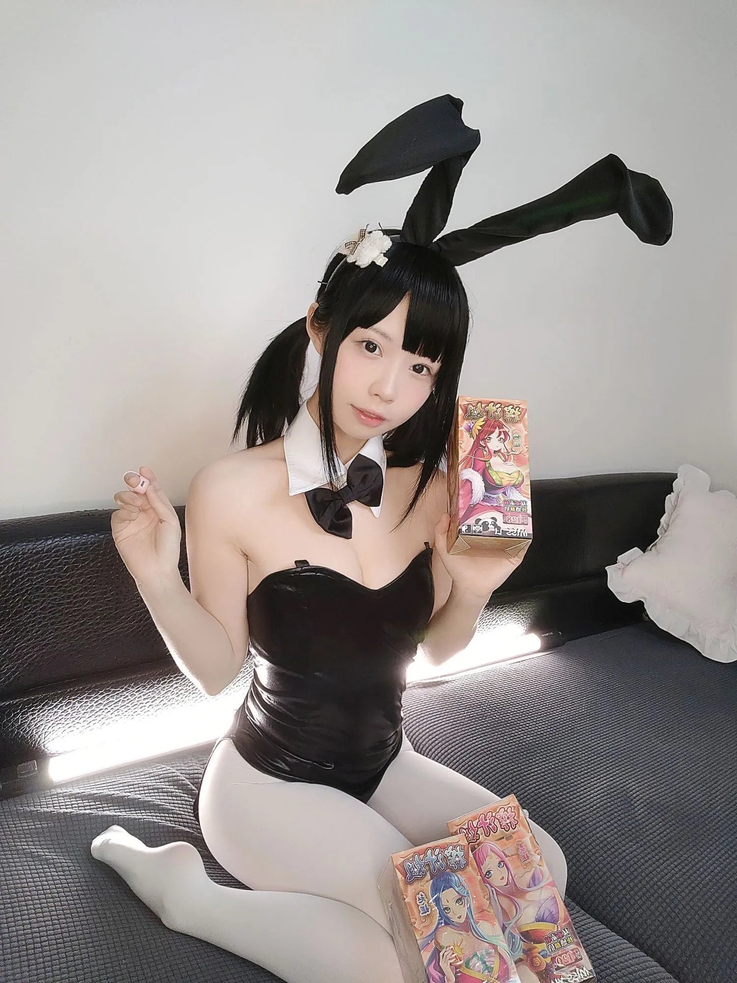 图片[2]-No.013 – 白丝兔女郎 [60P]-coswz-cos王者