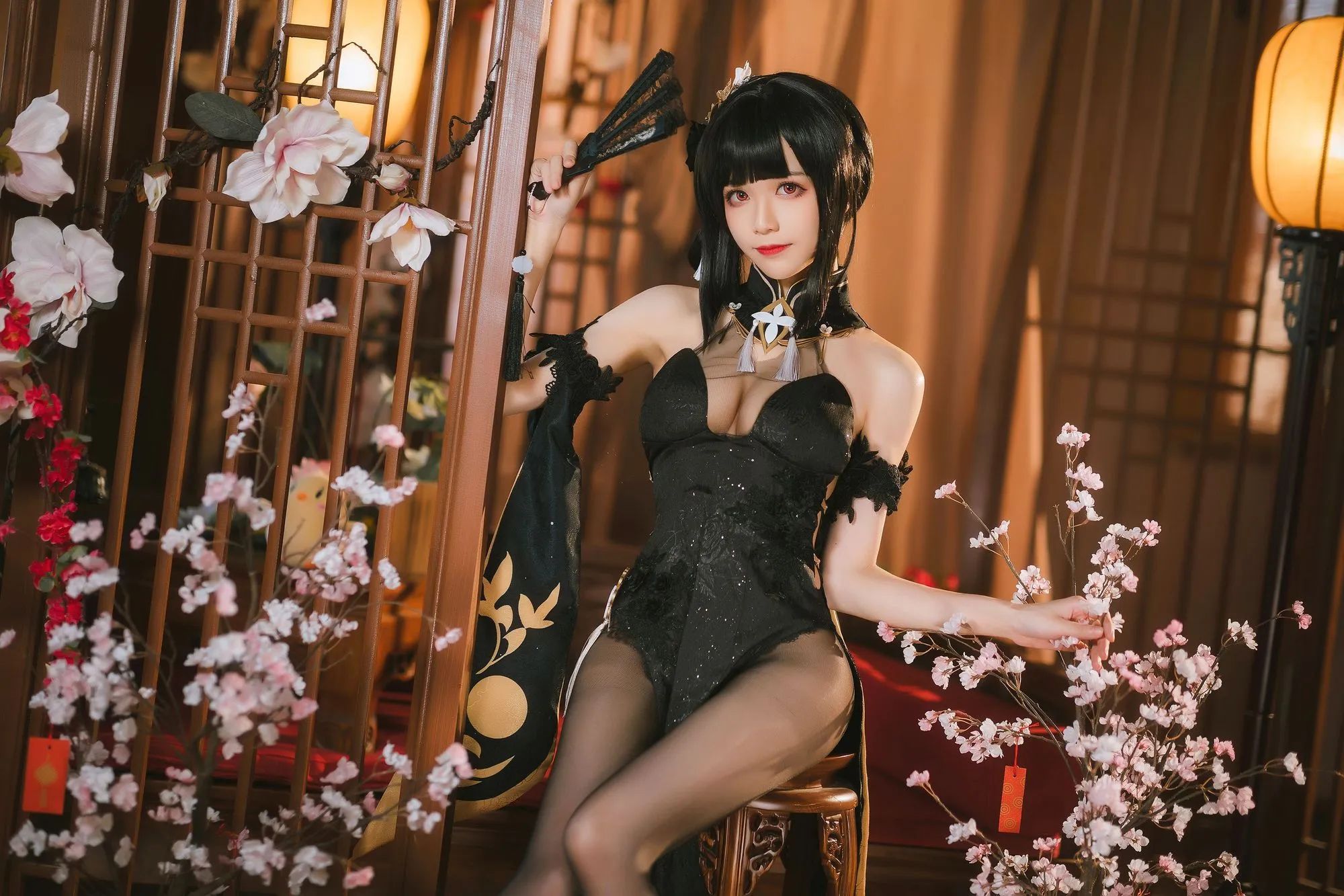 图片[2]-No.013 – 碧蓝航线 镇海旗袍 [27P]-coswz-cos王者