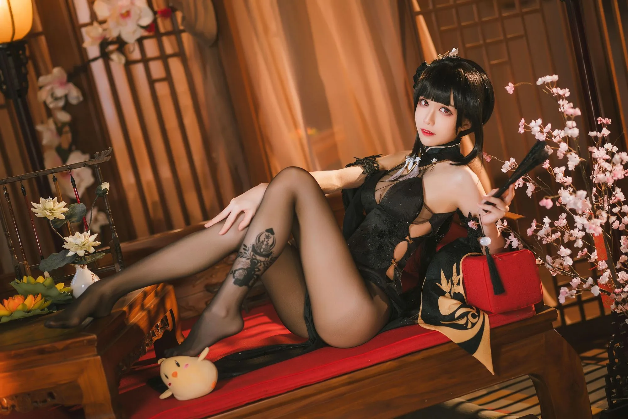 图片[3]-No.013 – 碧蓝航线 镇海旗袍 [27P]-coswz-cos王者
