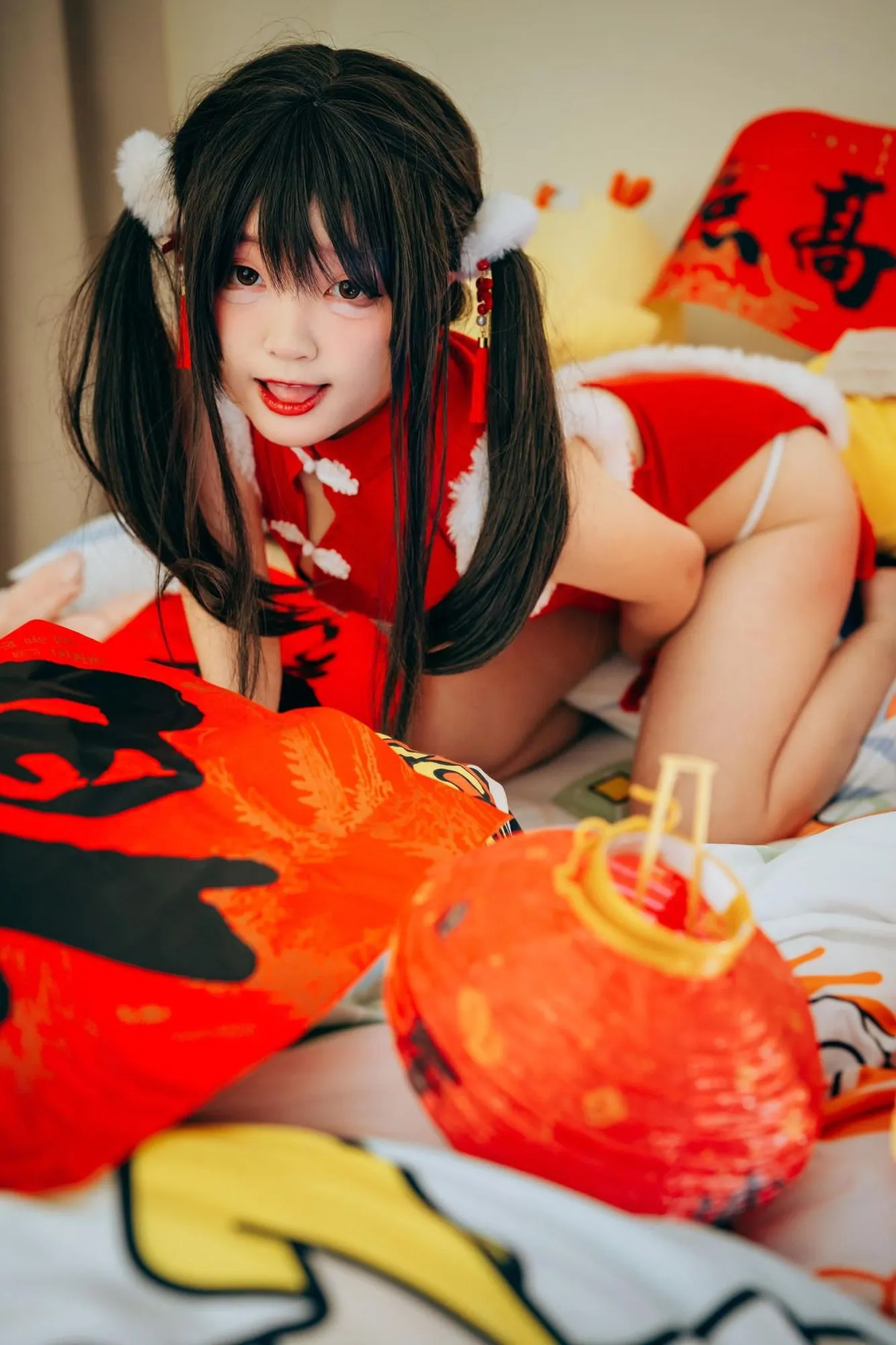 图片[3]-No.018 – 新年好呀 [48P 1V]-coswz-cos王者