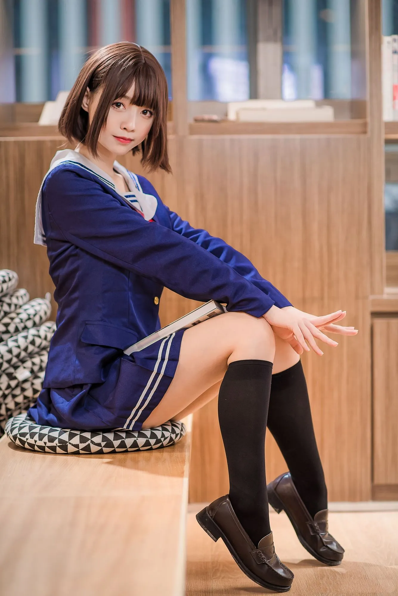 图片[5]-No.020 – 加藤惠校服 [19P]-coswz-cos王者