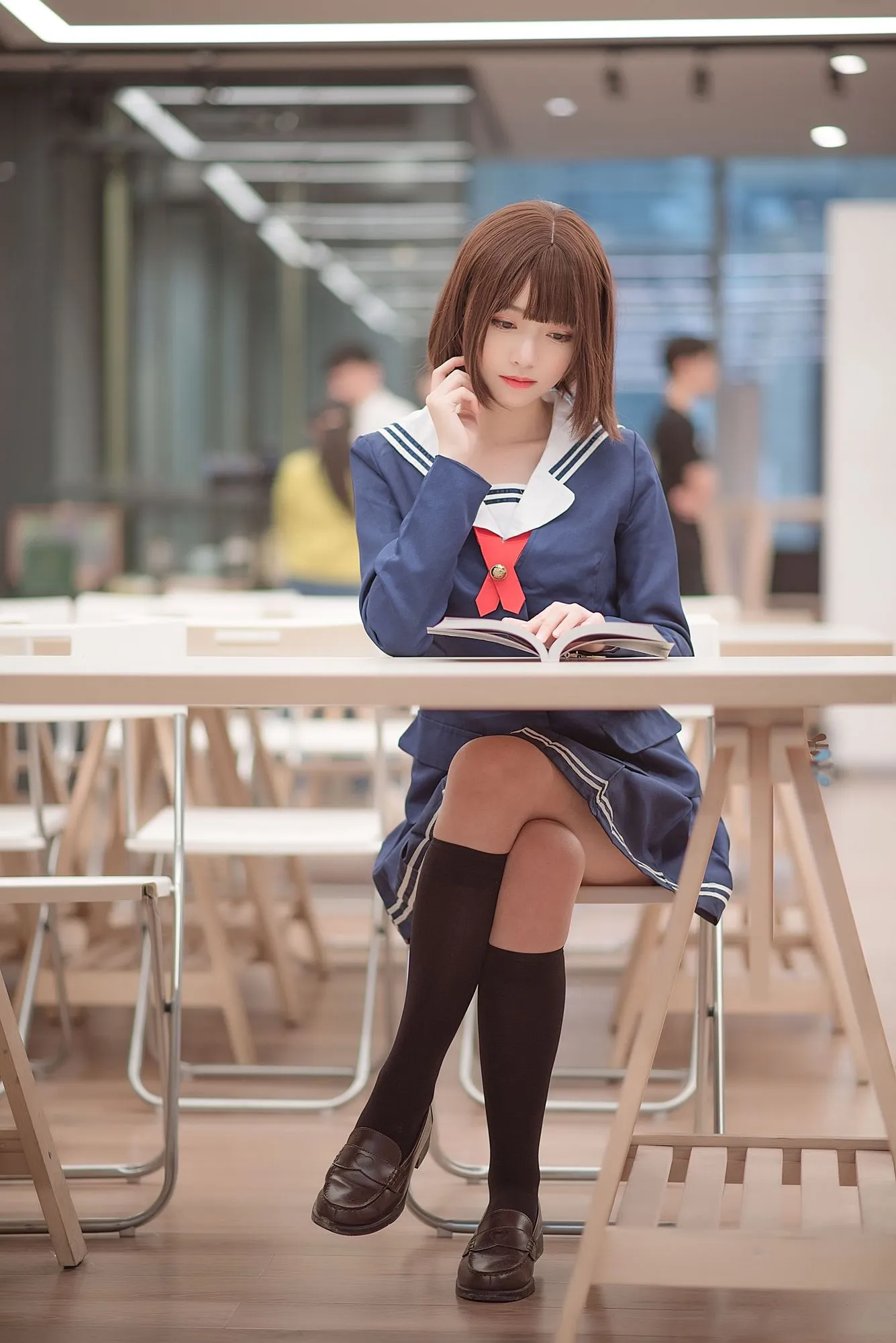 图片[2]-No.020 – 加藤惠校服 [19P]-coswz-cos王者