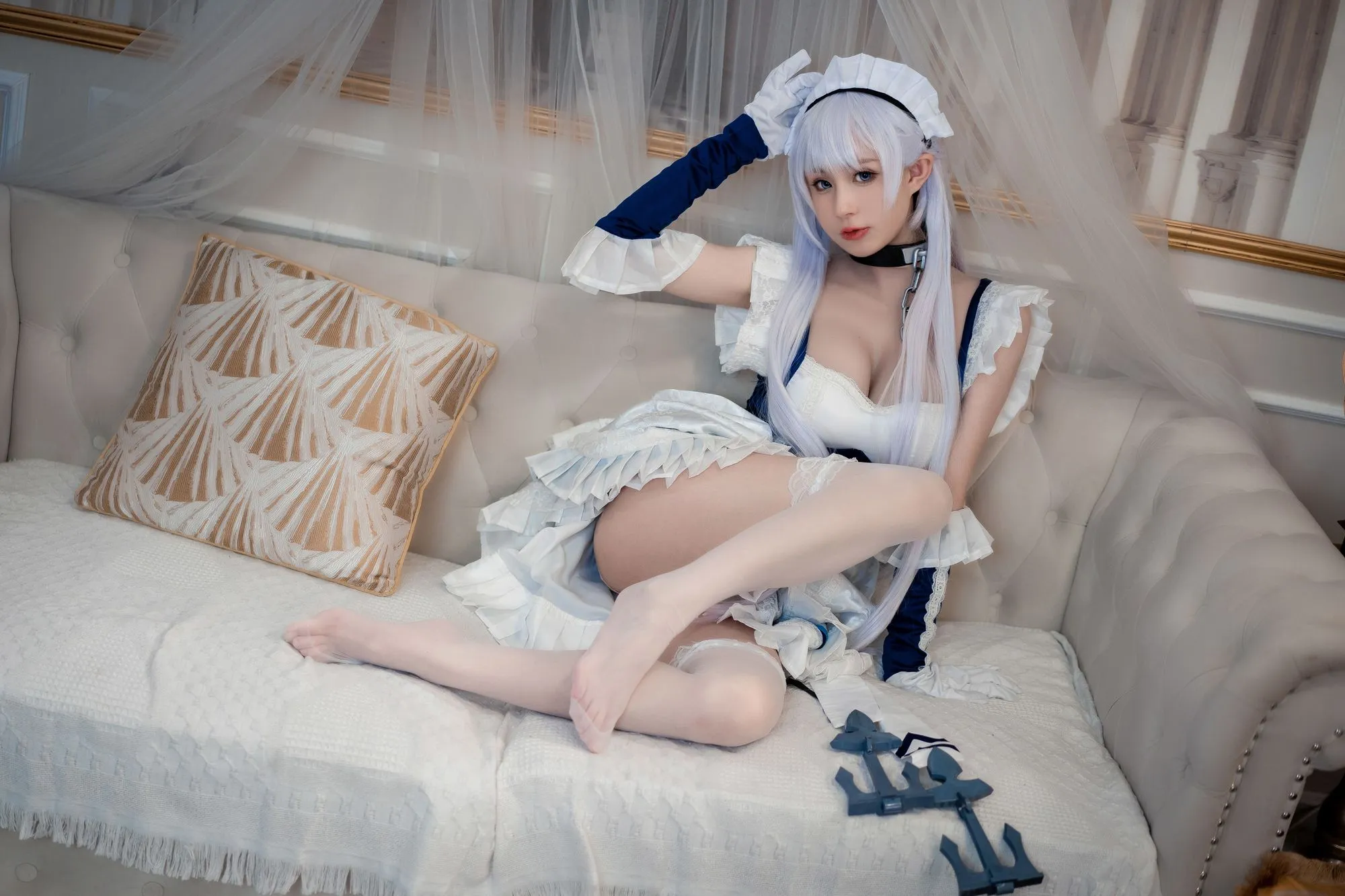 图片[3]-No.024 – 女仆本 贝尔法斯特 [35P]-coswz-cos王者
