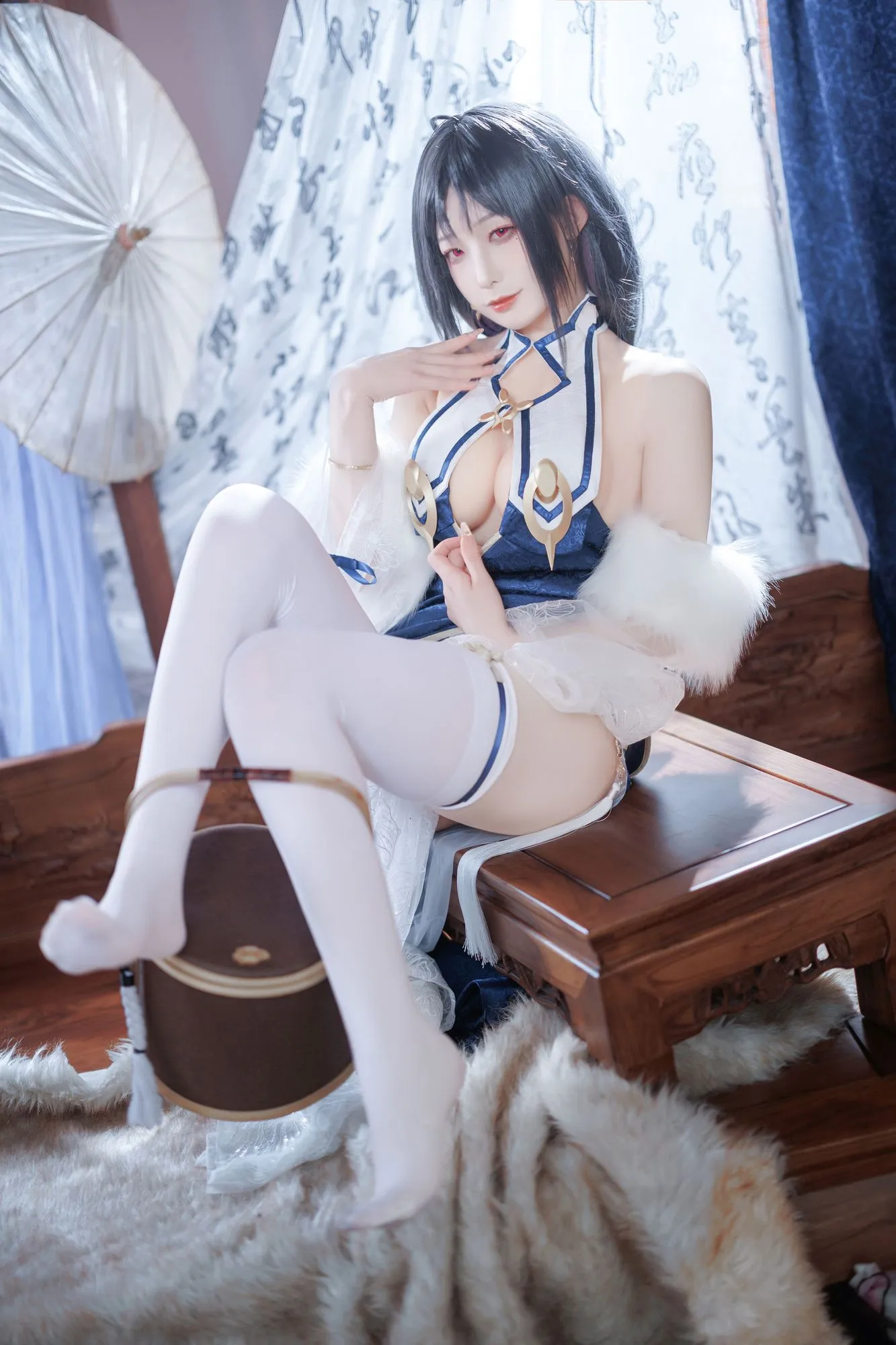 图片[4]-No.030 – 碧蓝航线 定安旗袍 [37P]-coswz-cos王者