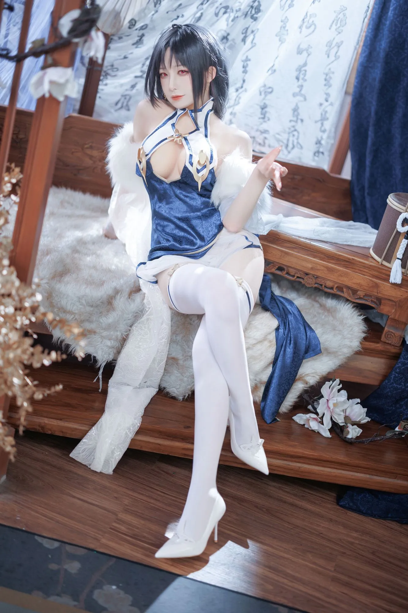 图片[2]-No.030 – 碧蓝航线 定安旗袍 [37P]-coswz-cos王者