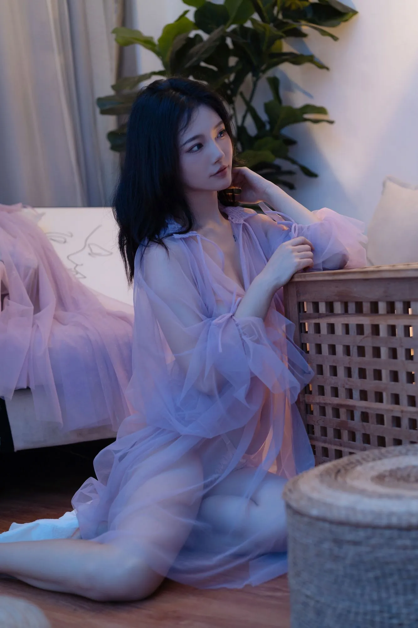图片[3]-No.030 – 紫纱裙 [25P]-coswz-cos王者