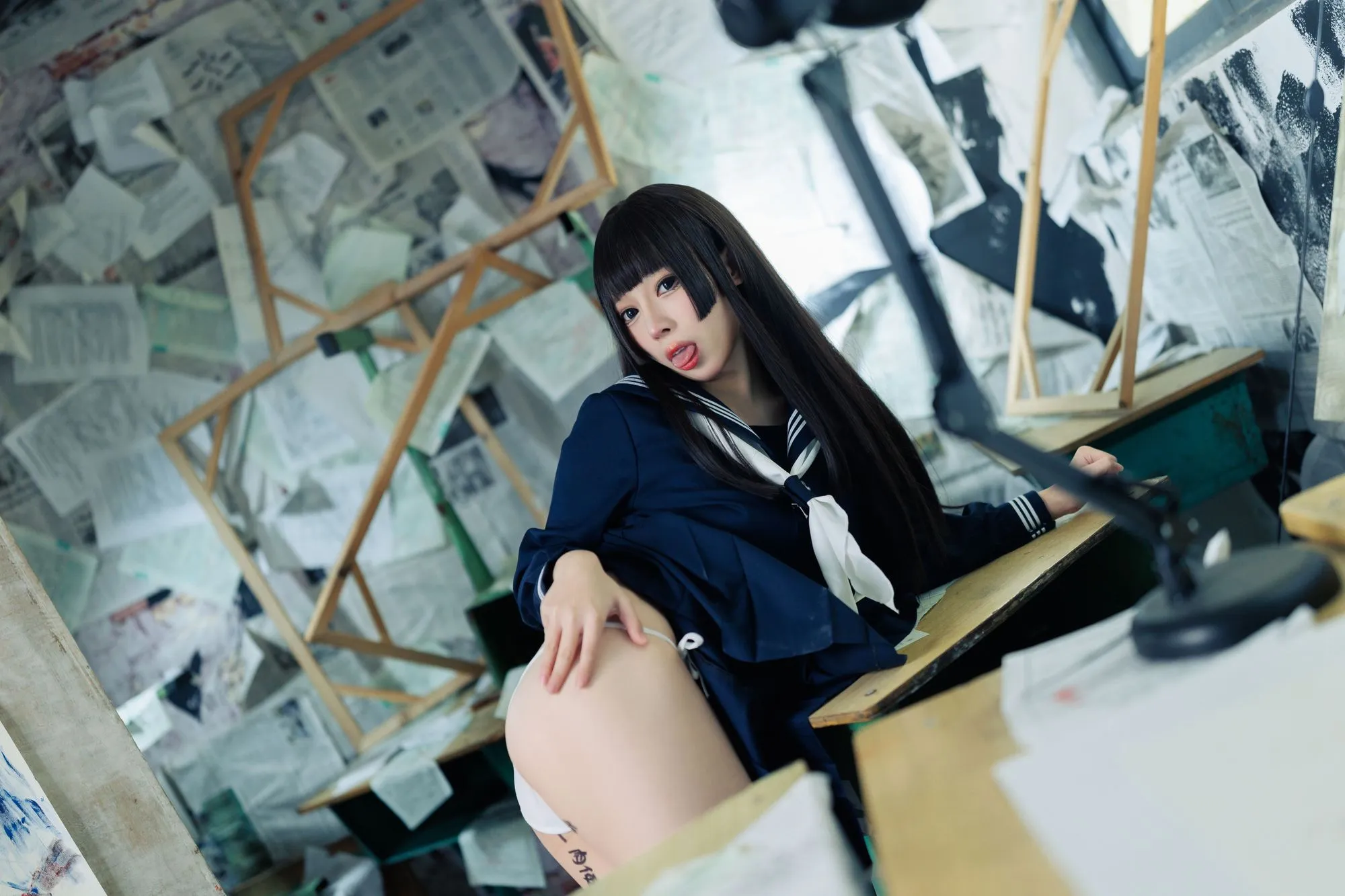 图片[2]-No.033-反差学妹 [132P]-coswz-cos王者