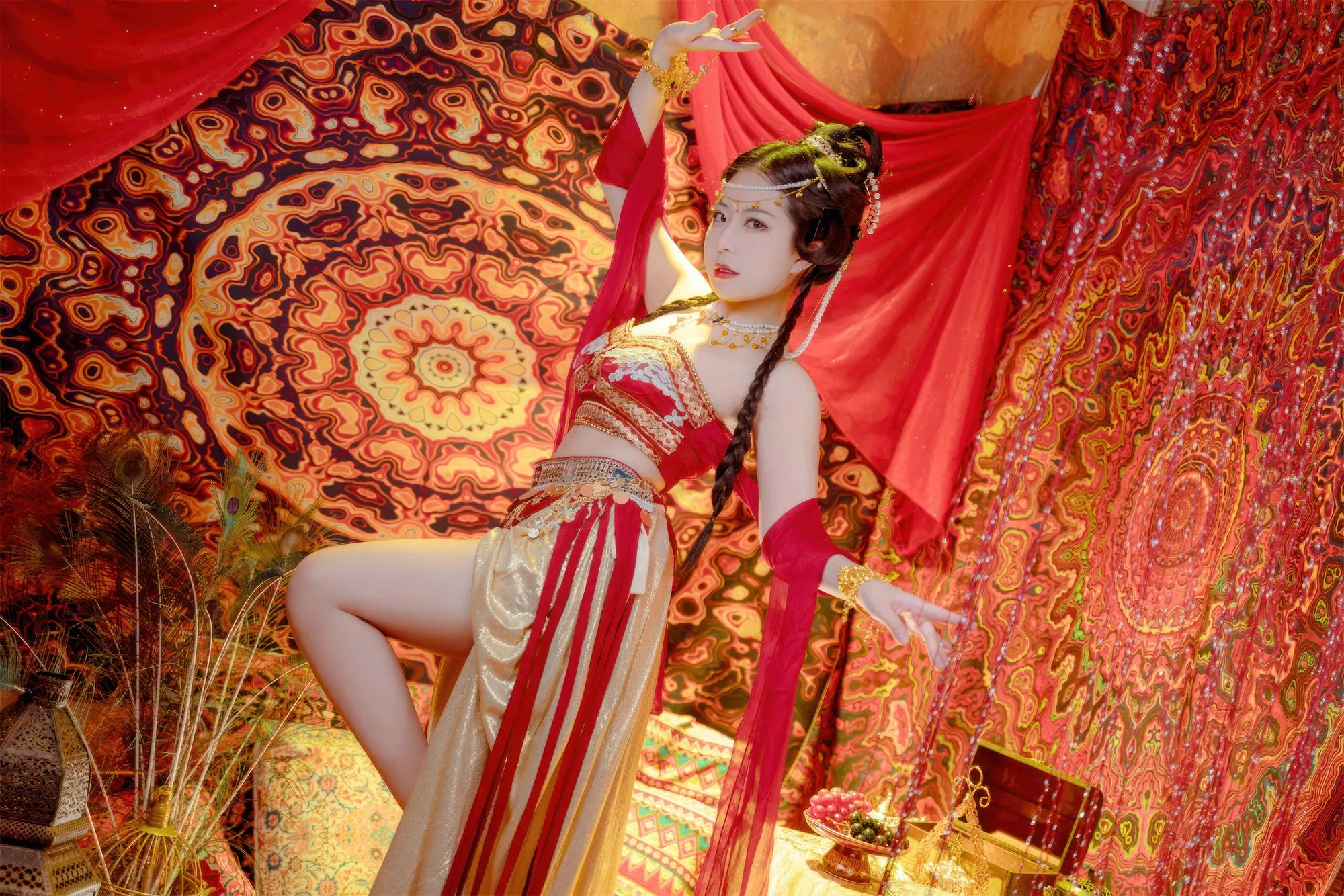 图片[2]-No.033 – 梦入敦煌 [66P]-coswz-cos王者