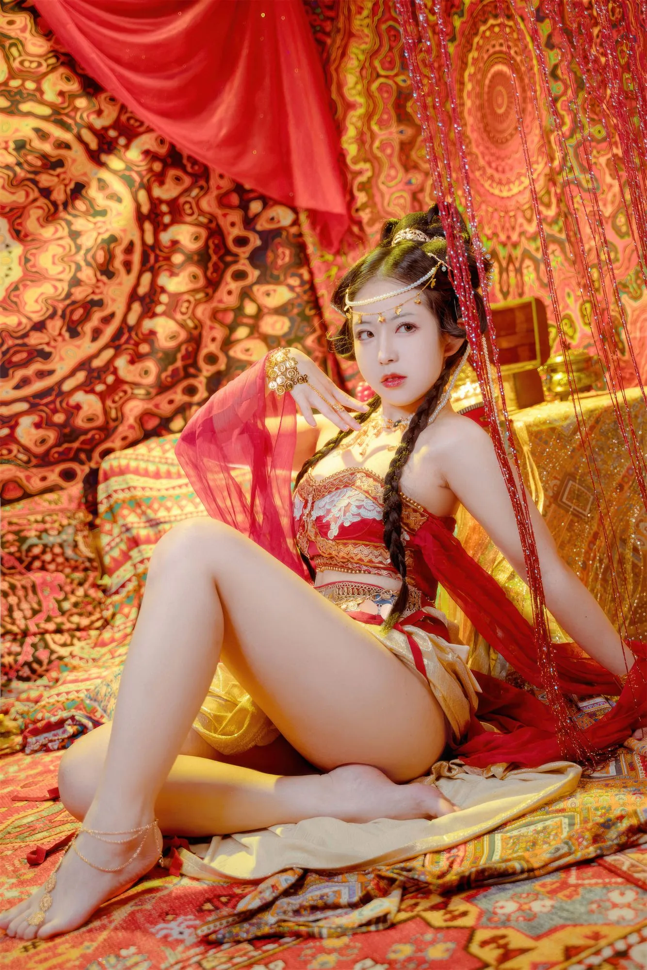 图片[5]-No.033 – 梦入敦煌 [66P]-coswz-cos王者