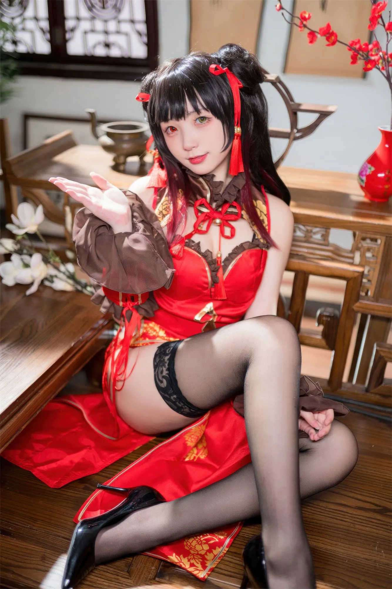 图片[4]-No.036 – 时崎狂三 旗袍 [66P]-coswz-cos王者